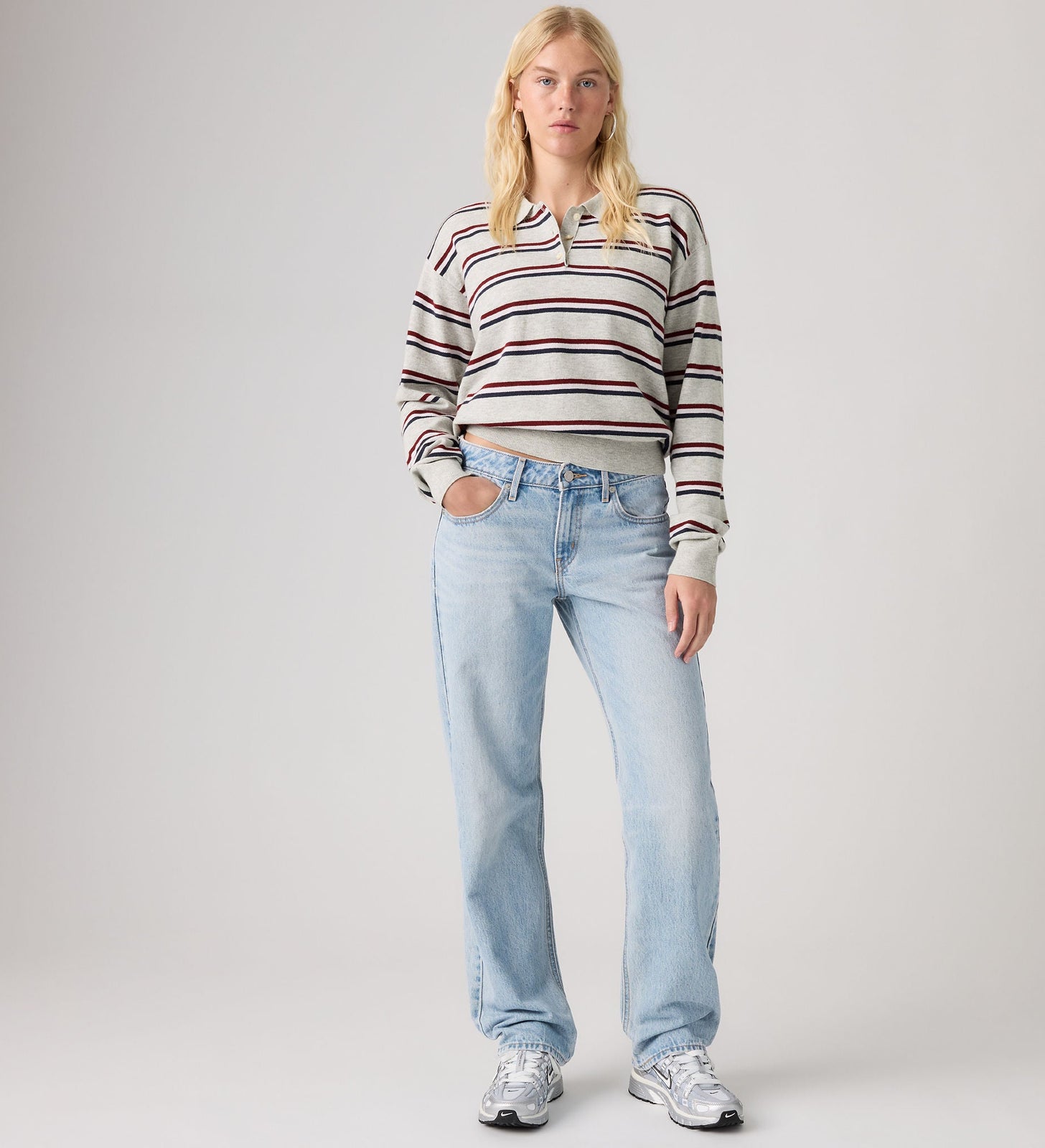 Main 1 - Levi's® Women's Low Straight Jeans - 0083P0011