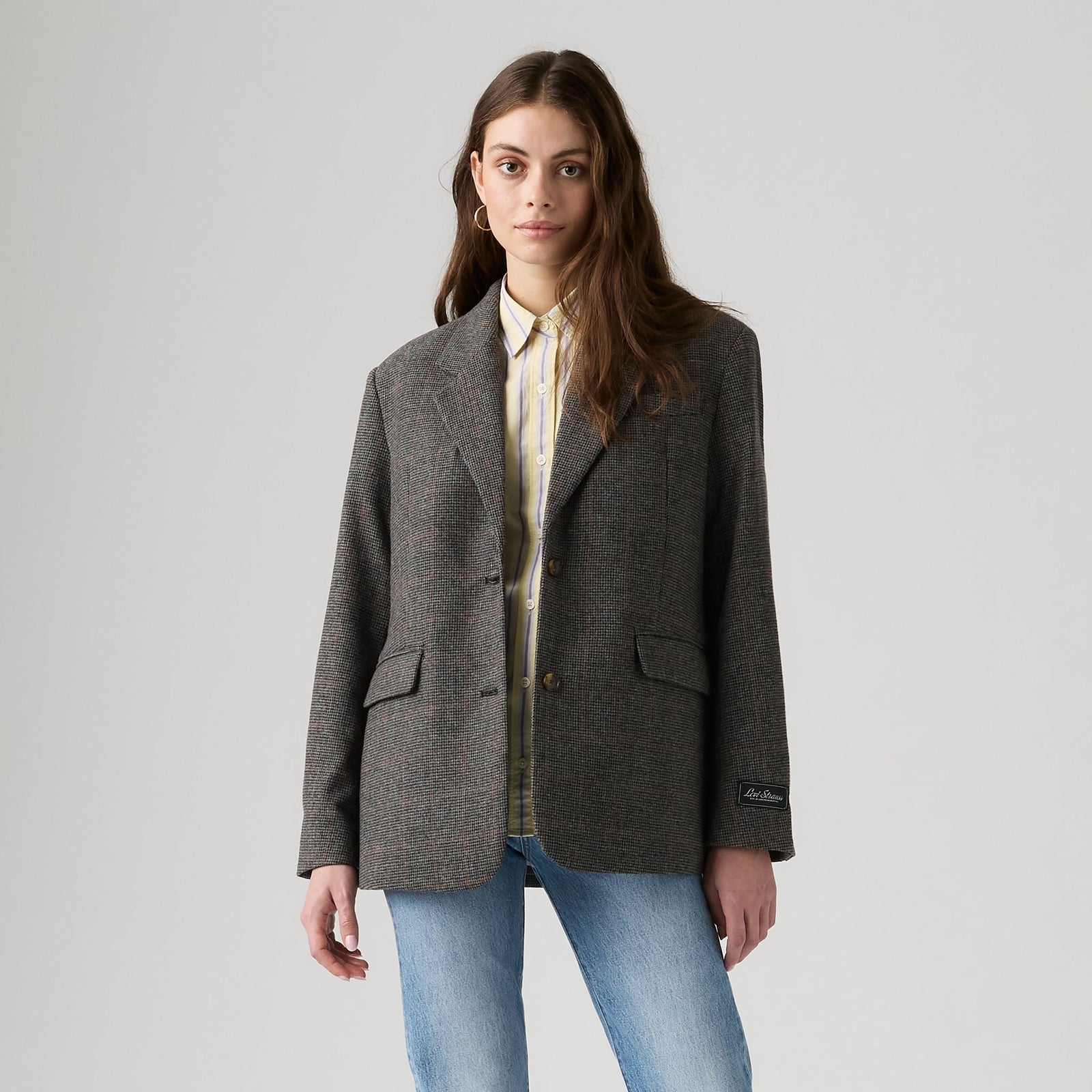 Main 3 - Levi's® Women's Luna Relaxed Blazer - 006SD0004