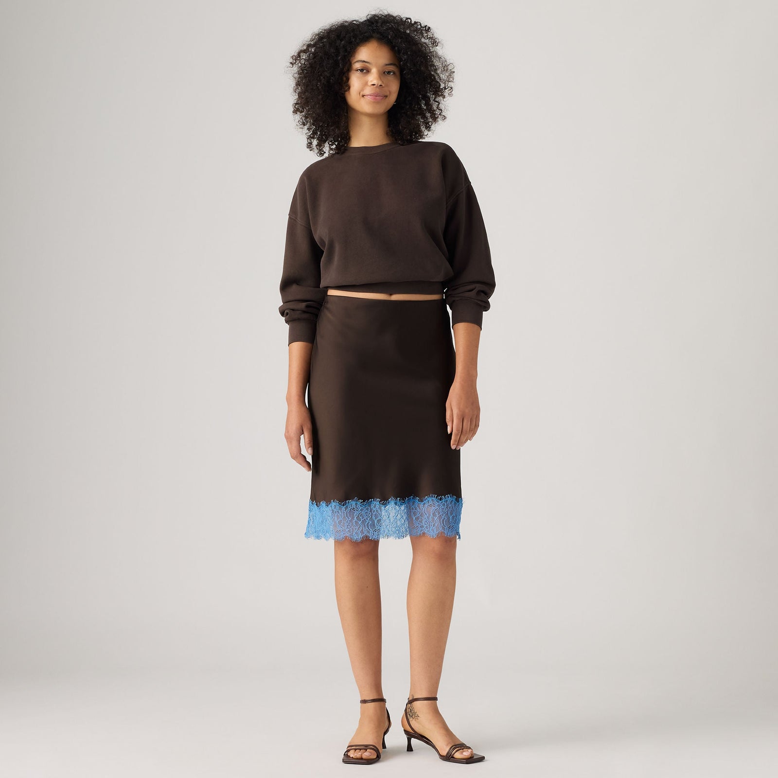 Main 3 - Levi's® Women's Lynn Midi Skirt - 007YD0001