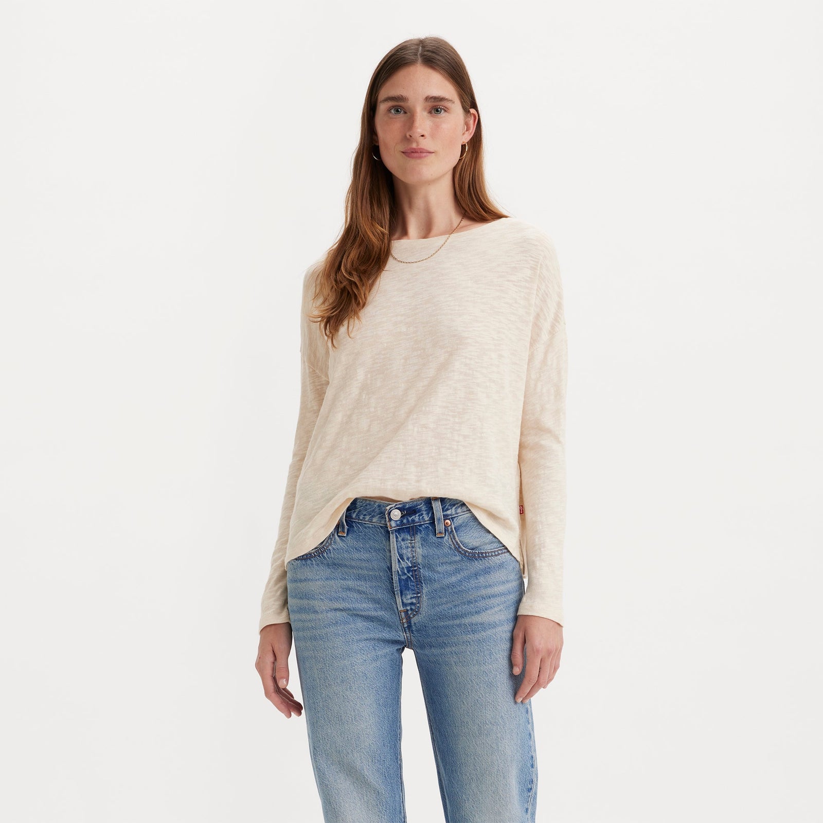 Main 1 - Levi's® Women's Margot Long-Sleeve T-Shirt SCL - 