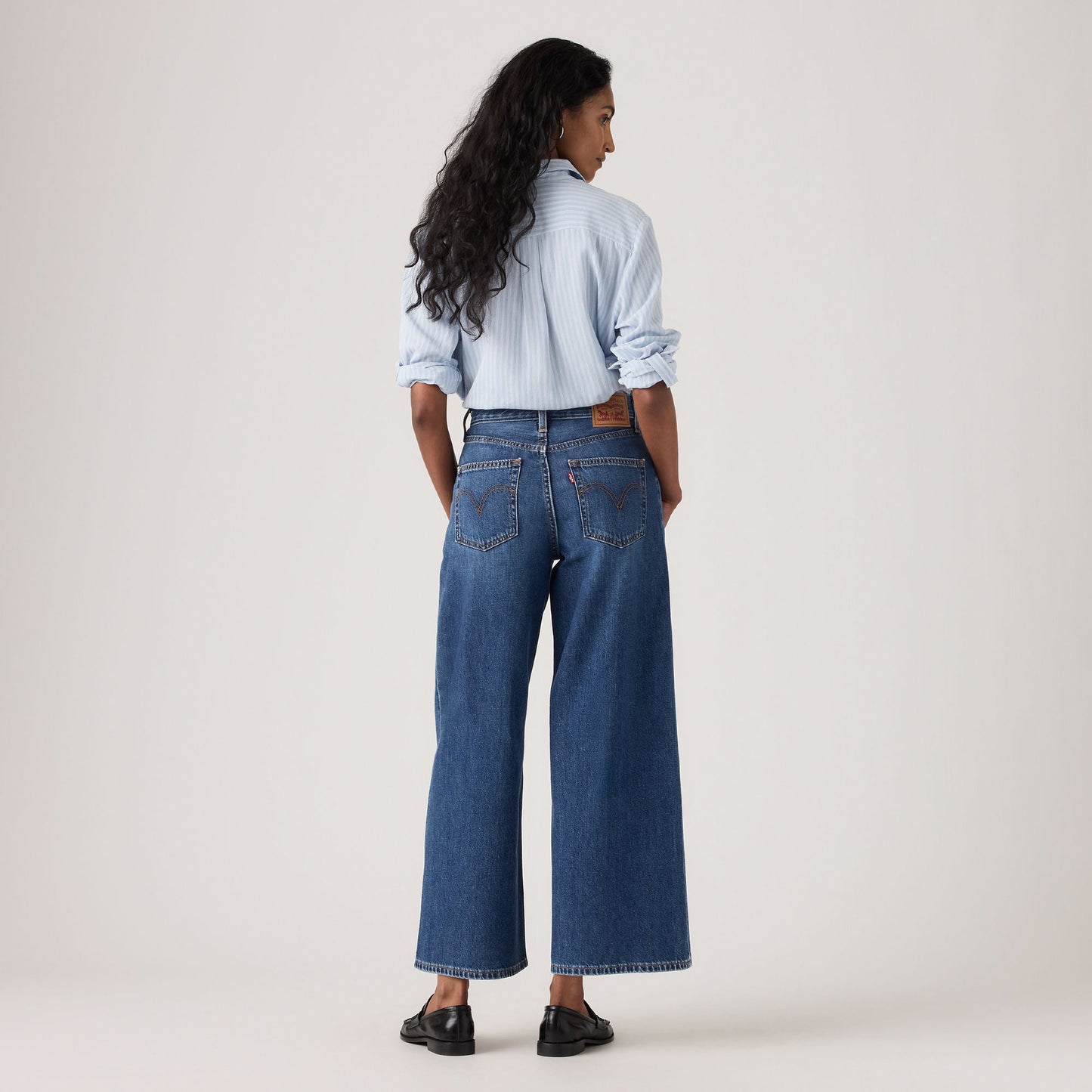 Levi's® Women's Middy Wide-Leg Ankle Jeans