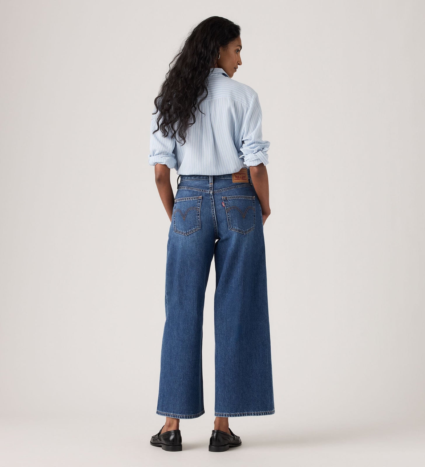 Main 2 - Levi's® Women's Middy Wide-Leg Ankle Jeans - 005D90000