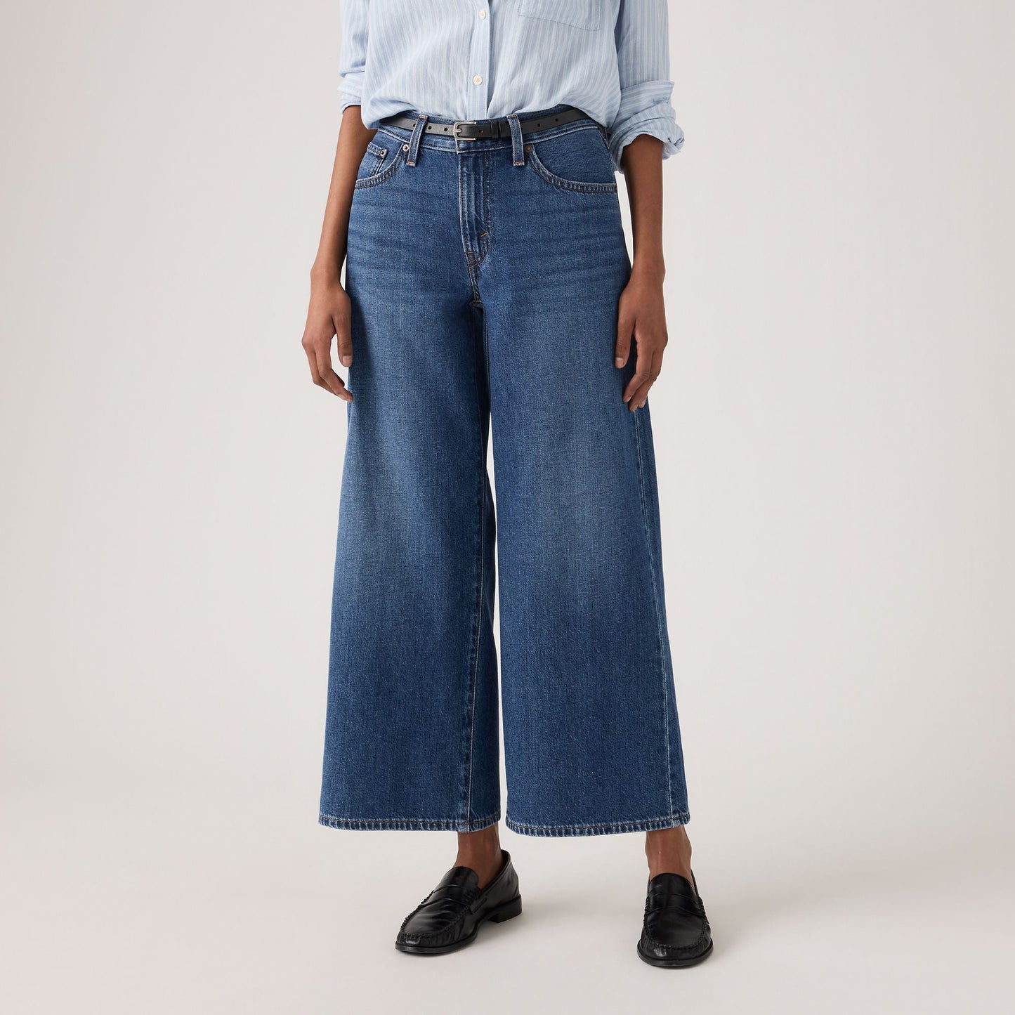 Levi's® Women's Middy Wide-Leg Ankle Jeans