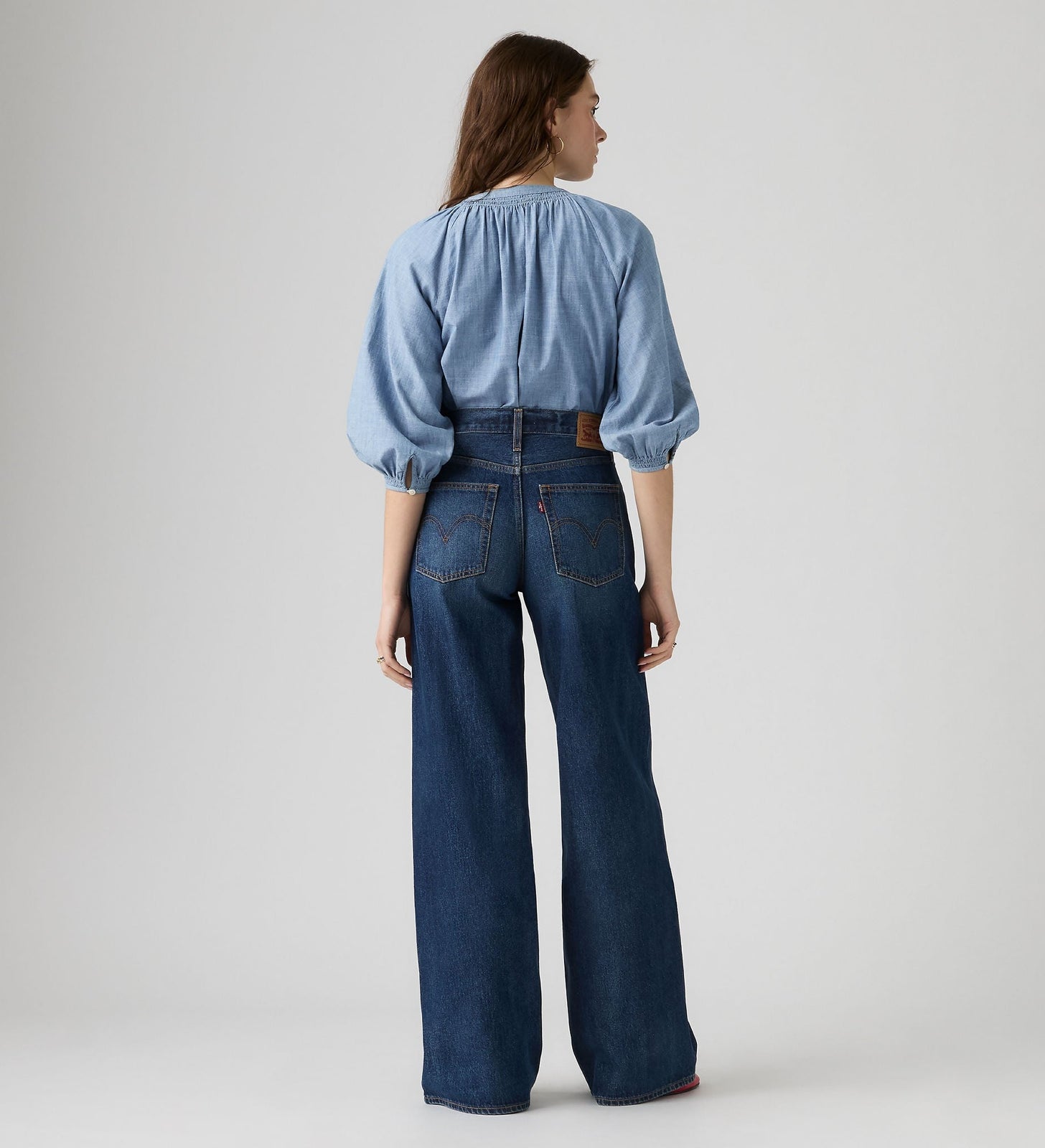 Main 2 - Levi's® Women's Middy Wide-Leg Jeans - 0081Z0001