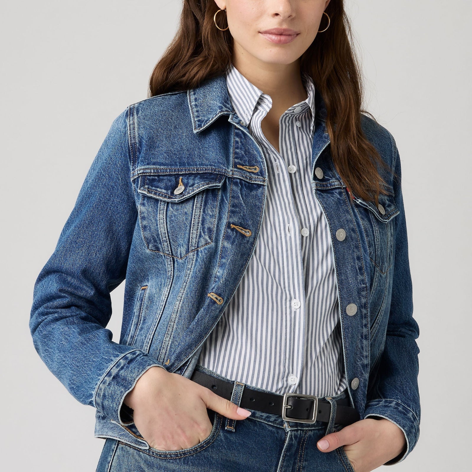 Main 4 - Levi's® Women's Original Trucker Jacket - 299450265
