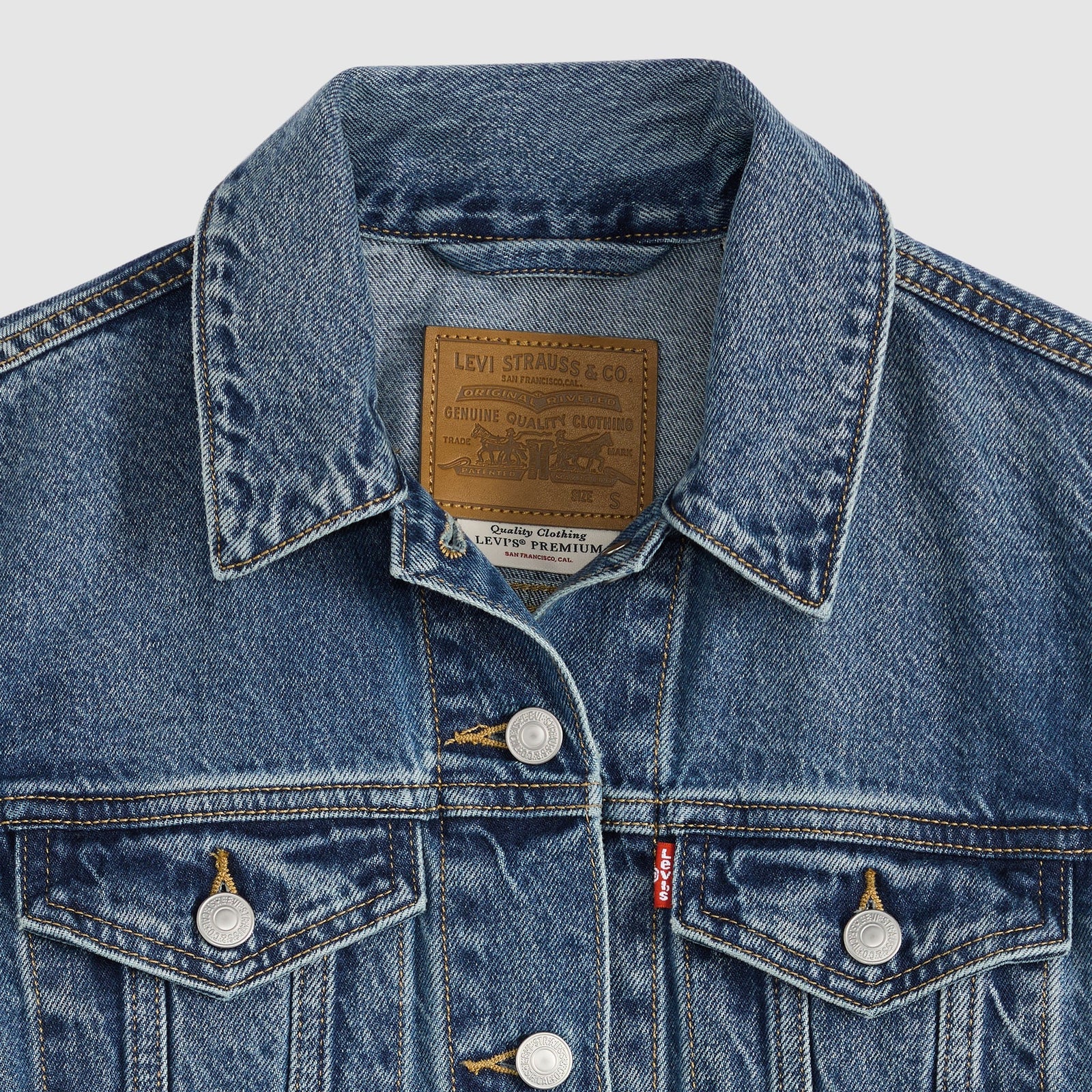 Main 6 - Levi's® Women's Original Trucker Jacket - 299450265