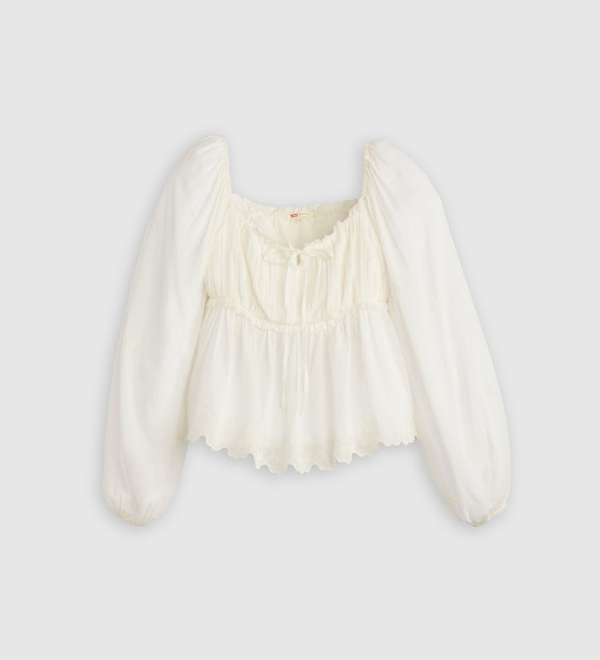 Main 5 - Levi's® Women's Ottie Long-Sleeve Blouse - 005ZT0002