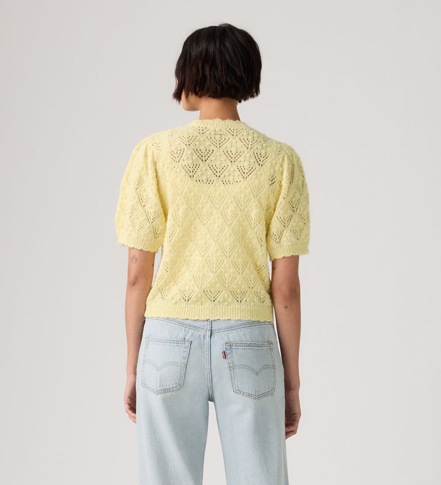 Main 2 - Levi's® Women's Pauline Pointelle Short-Sleeve Cardigan - 005A80002