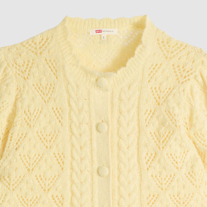 Thumbnail 6 - Levi's® Women's Pauline Pointelle Short-Sleeve Cardigan - 005A80002