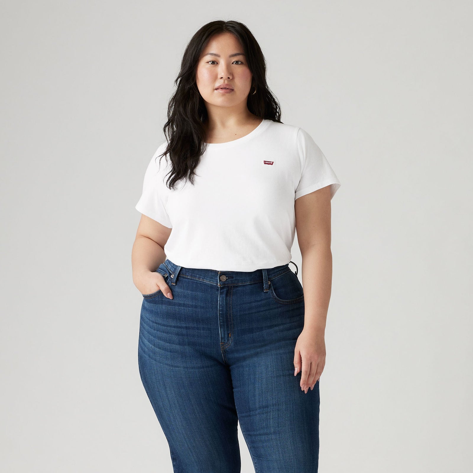 Main 1 - Levi's® Women's Perfect T-Shirt (Plus Size) - 734780000
