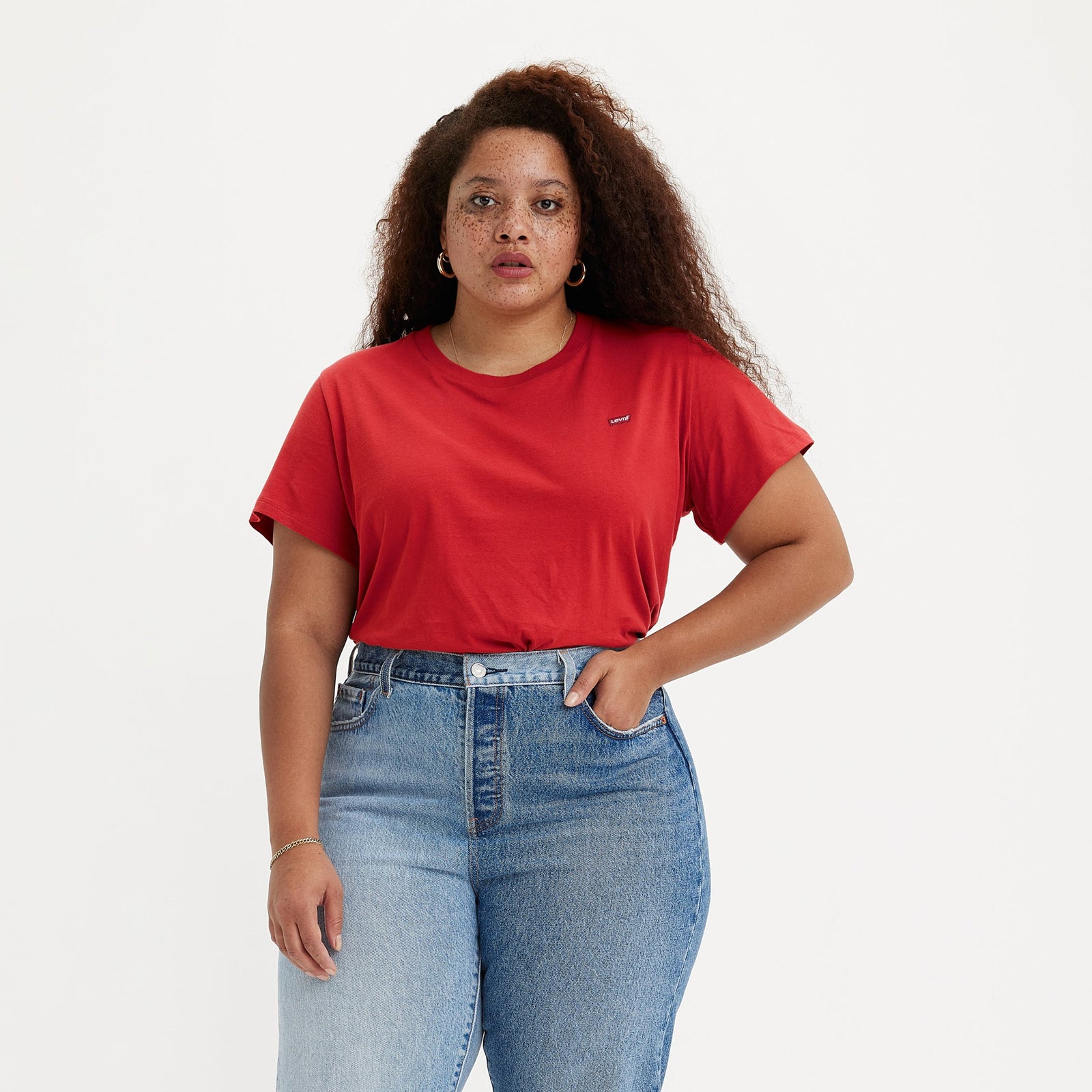 Main 5 - Levi's® Women's Perfect T-Shirt (Plus Size) SCL - 