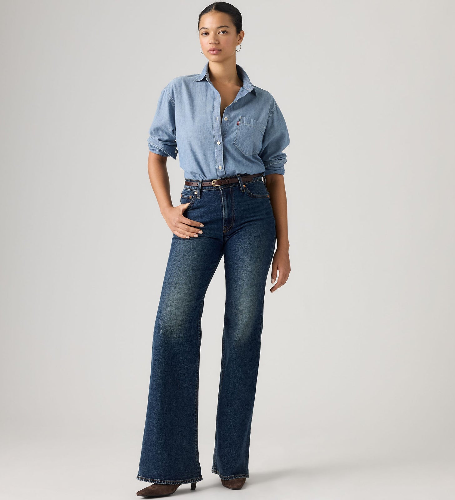 Main 1 - Levi's® Women's Ribcage Flare Jeans - 0083R0001