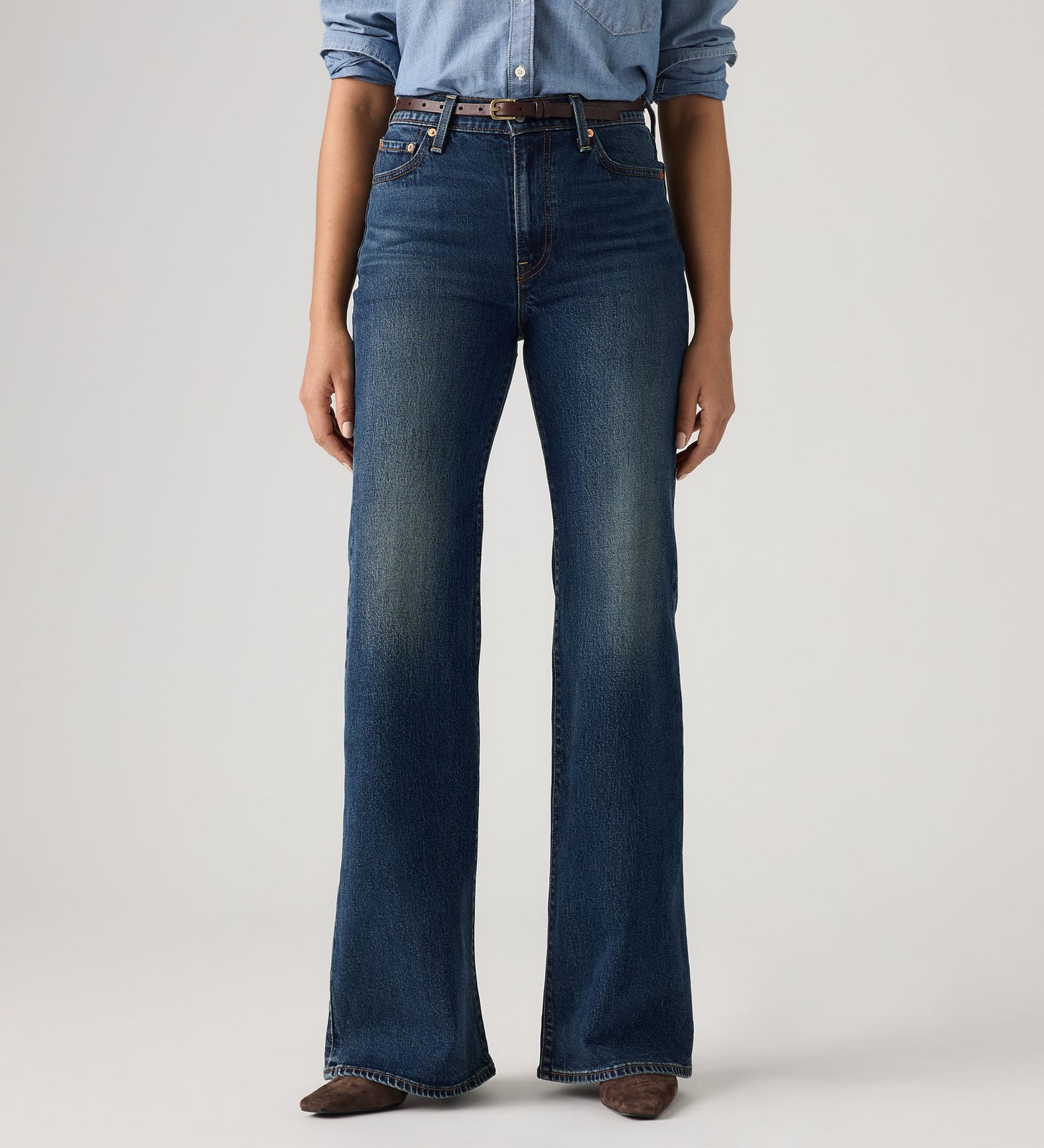 Main 5 - Levi's® Women's Ribcage Flare Jeans - 0083R0001