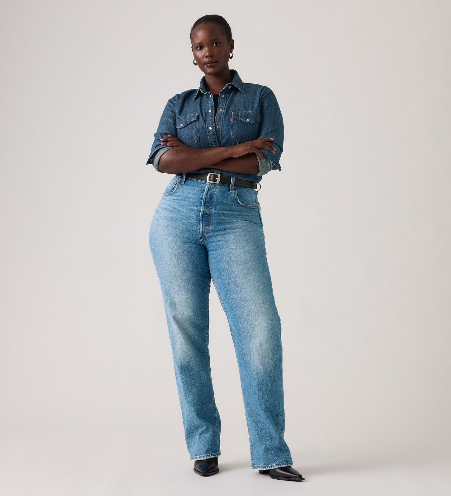 Main 5 - Levi's® Women's Ribcage Full-Length Jeans - 790780008