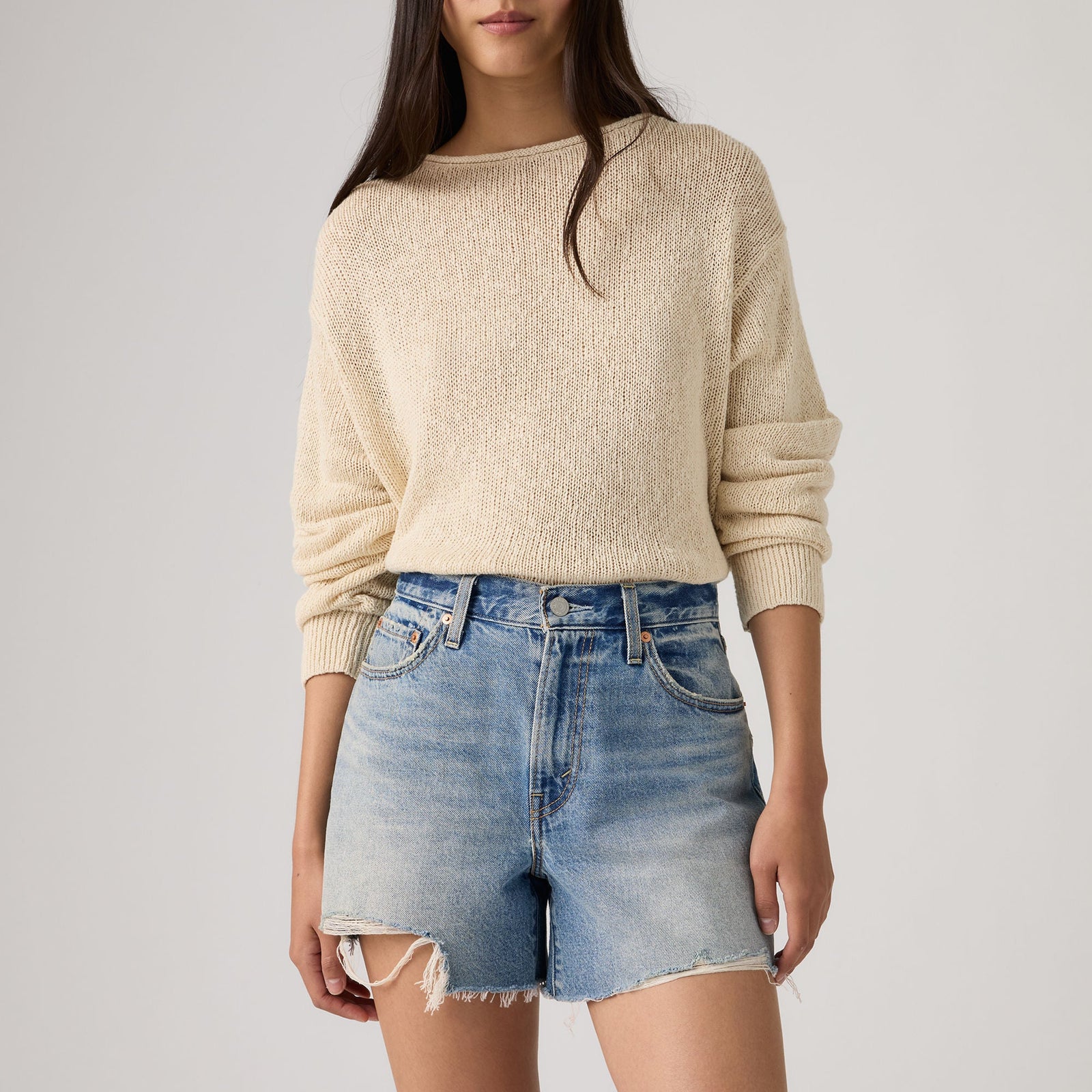 Main 5 - Levi's® Women's Ribcage Shorts - 005DS0001