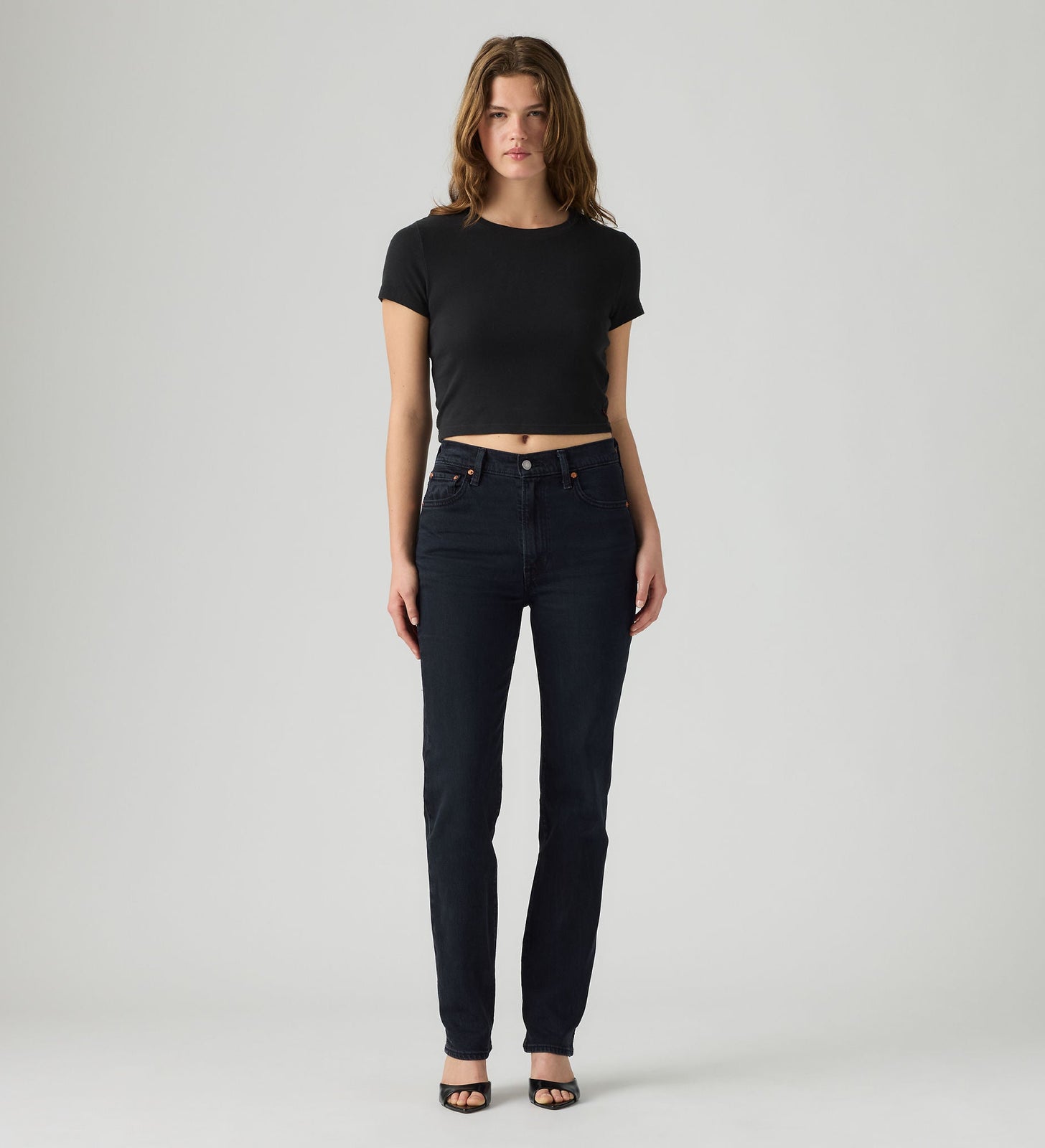 Main 3 - Levi's® Women's Ribcage Slim Jeans - 0081W0000