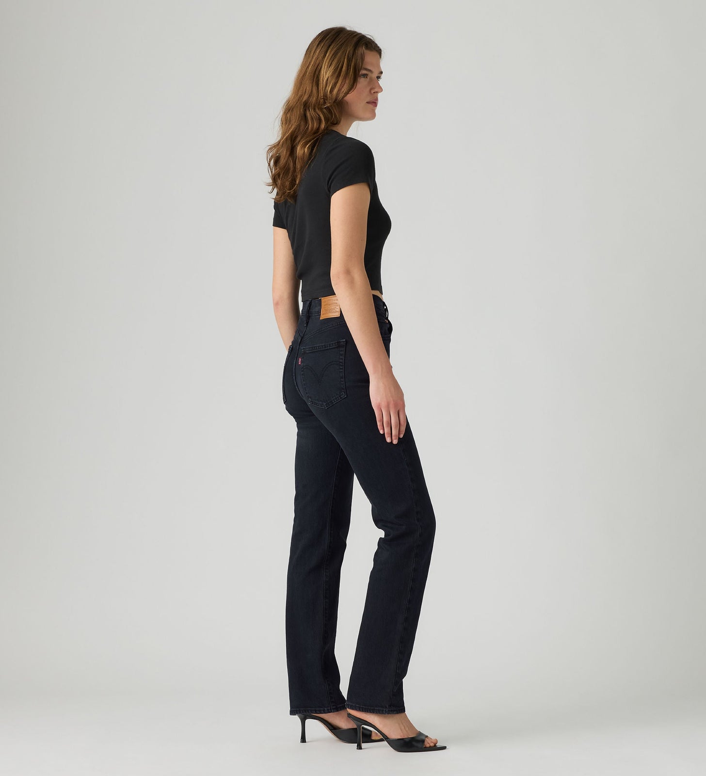 Main 4 - Levi's® Women's Ribcage Slim Jeans - 0081W0000