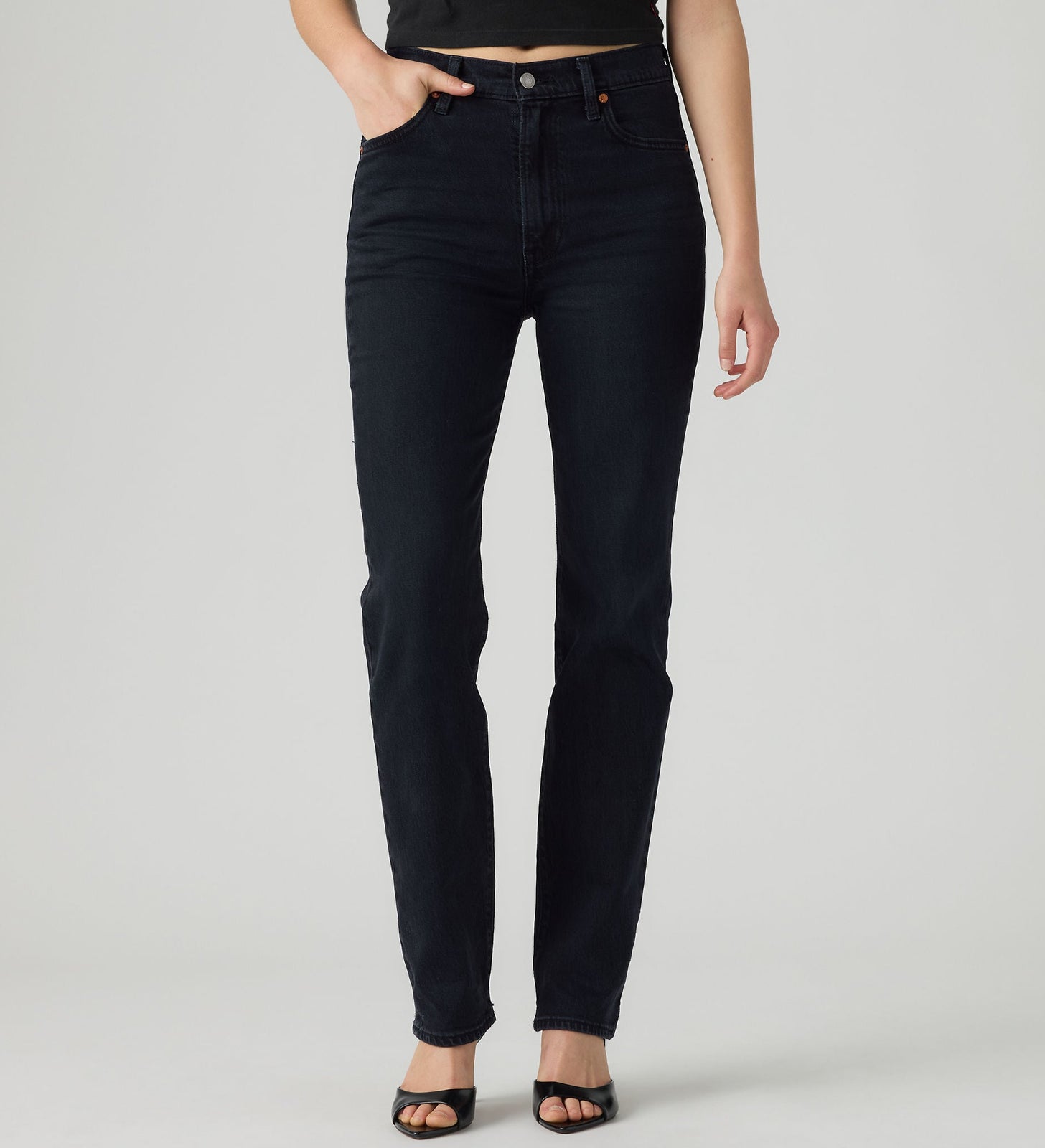 Main 5 - Levi's® Women's Ribcage Slim Jeans - 0081W0000