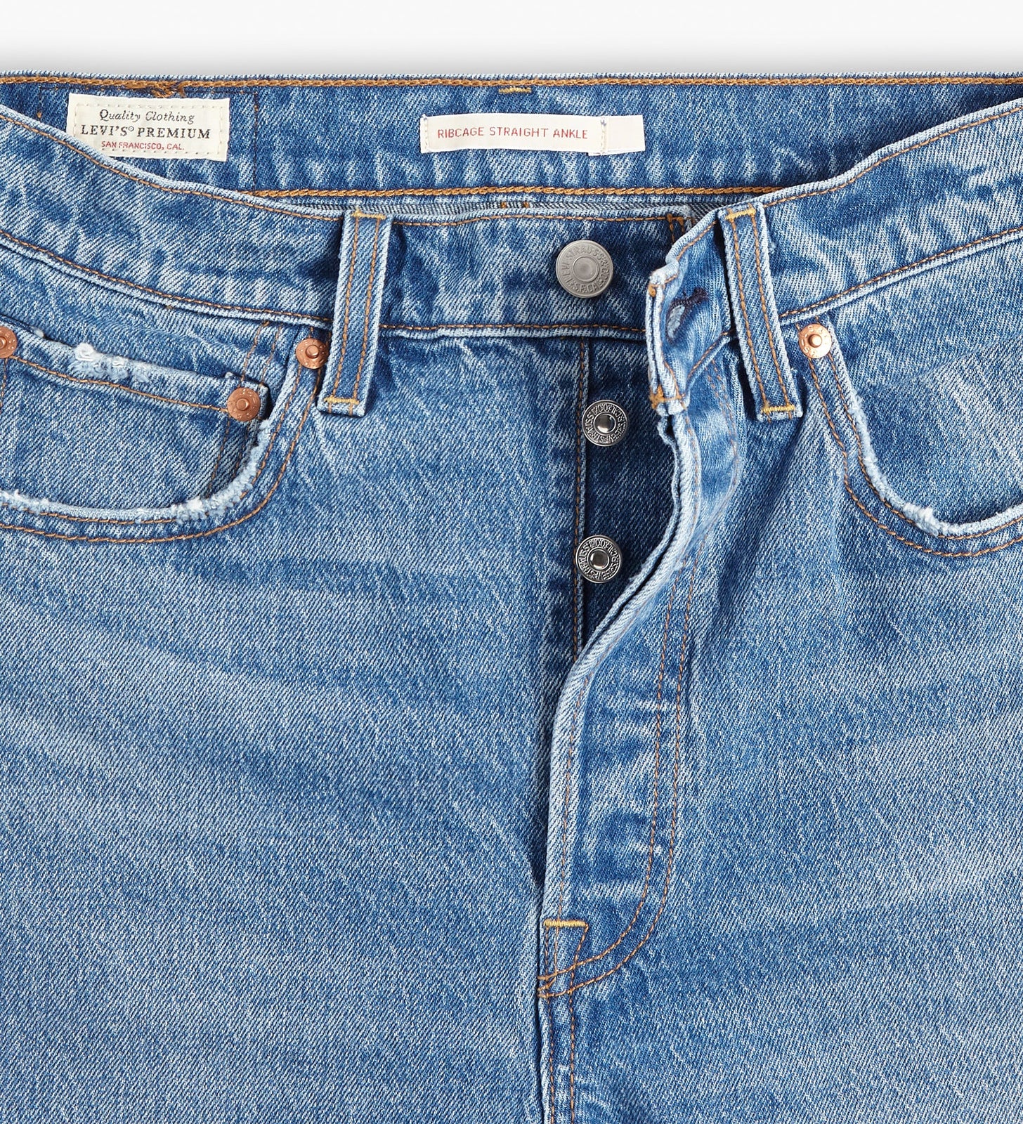 Main 8 - Levi's® Women's Ribcage Straight Ankle Jeans - 726930177
