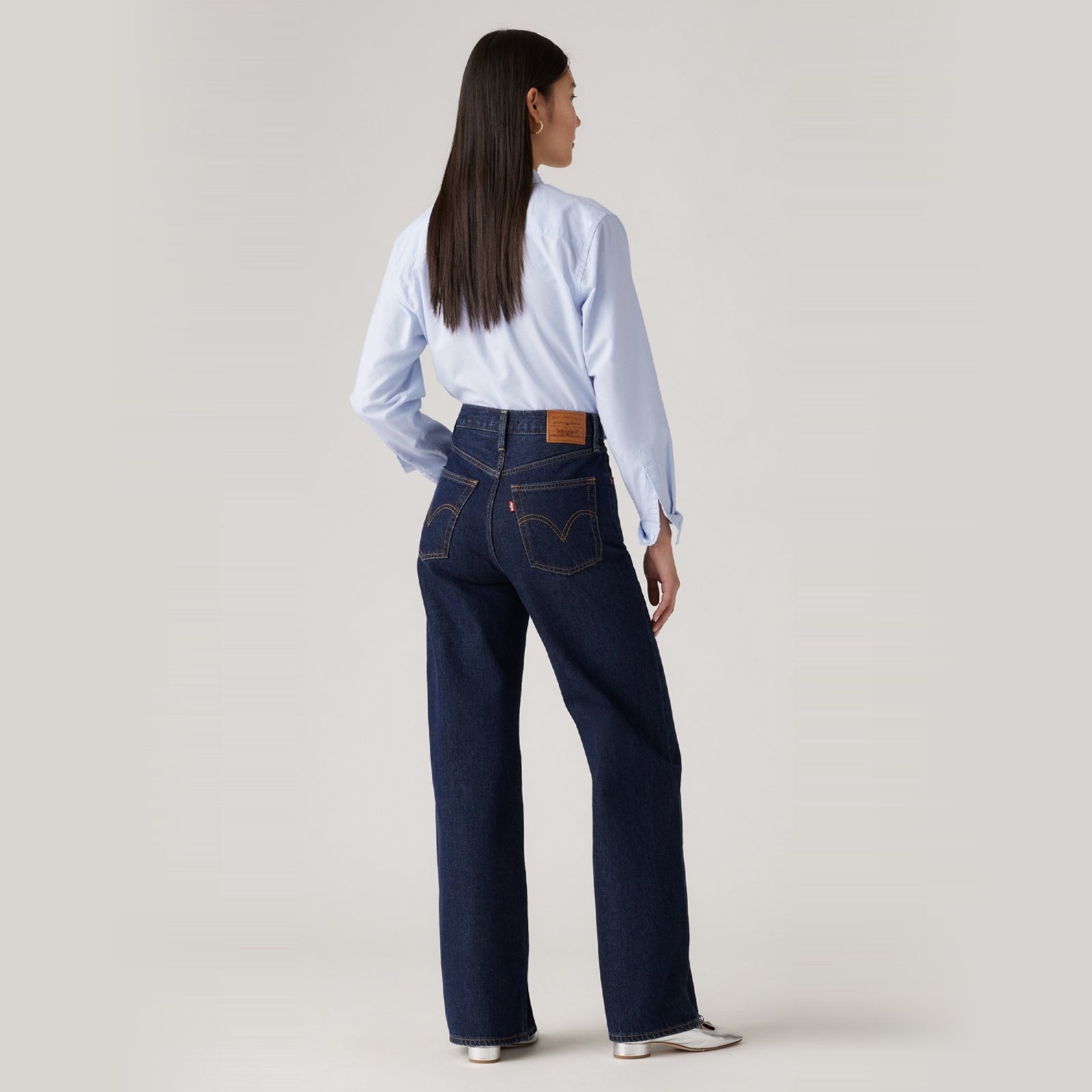 Main 2 - Levi’s® Women’s Ribcage Wide-Leg Jeans - A60810019
