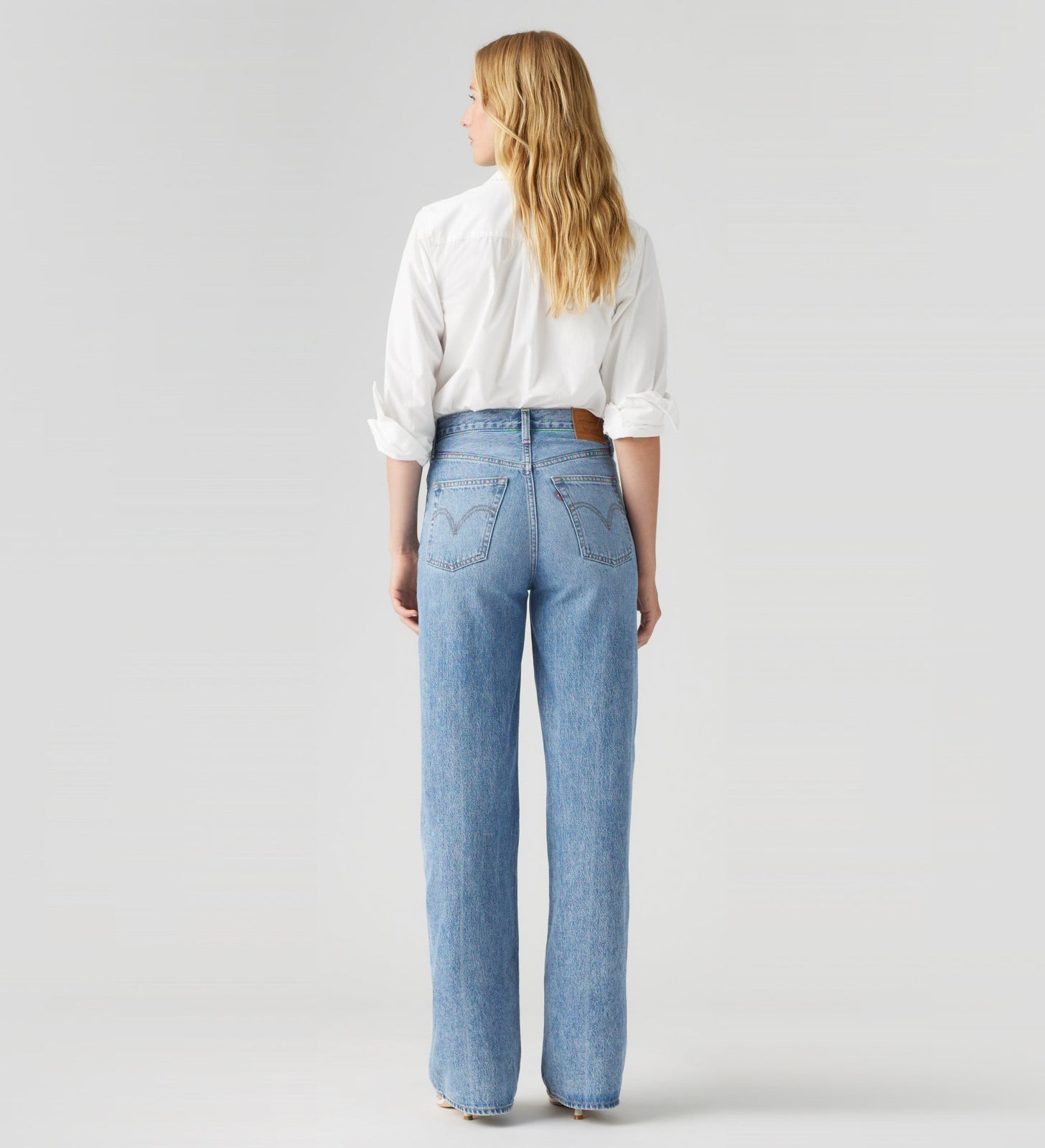 Main 2 - Levi's® Women's Ribcage Wide Leg Jeans - A60810020