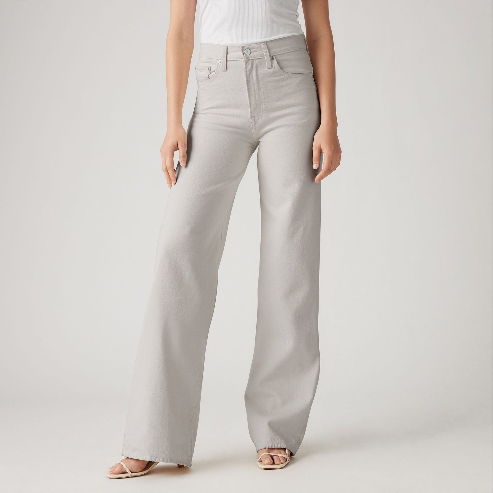 Main 5 - Levi's® Women's Ribcage Wide-Leg Jeans - A60810110