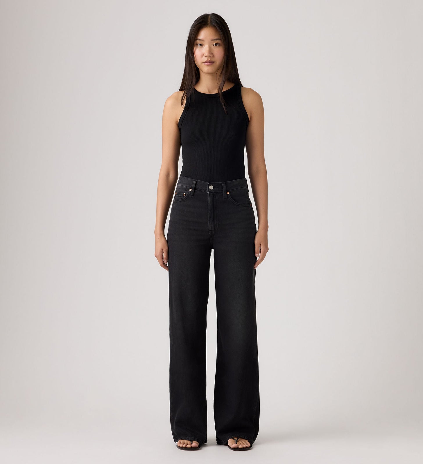 Main 1 - Levi's® Women's Ribcage Wide-Leg Jeans - A60810076