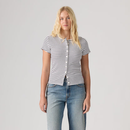 Thumbnail 3 - Levi's® Women's Rory Button Short-Sleeve Top - 0086M0003