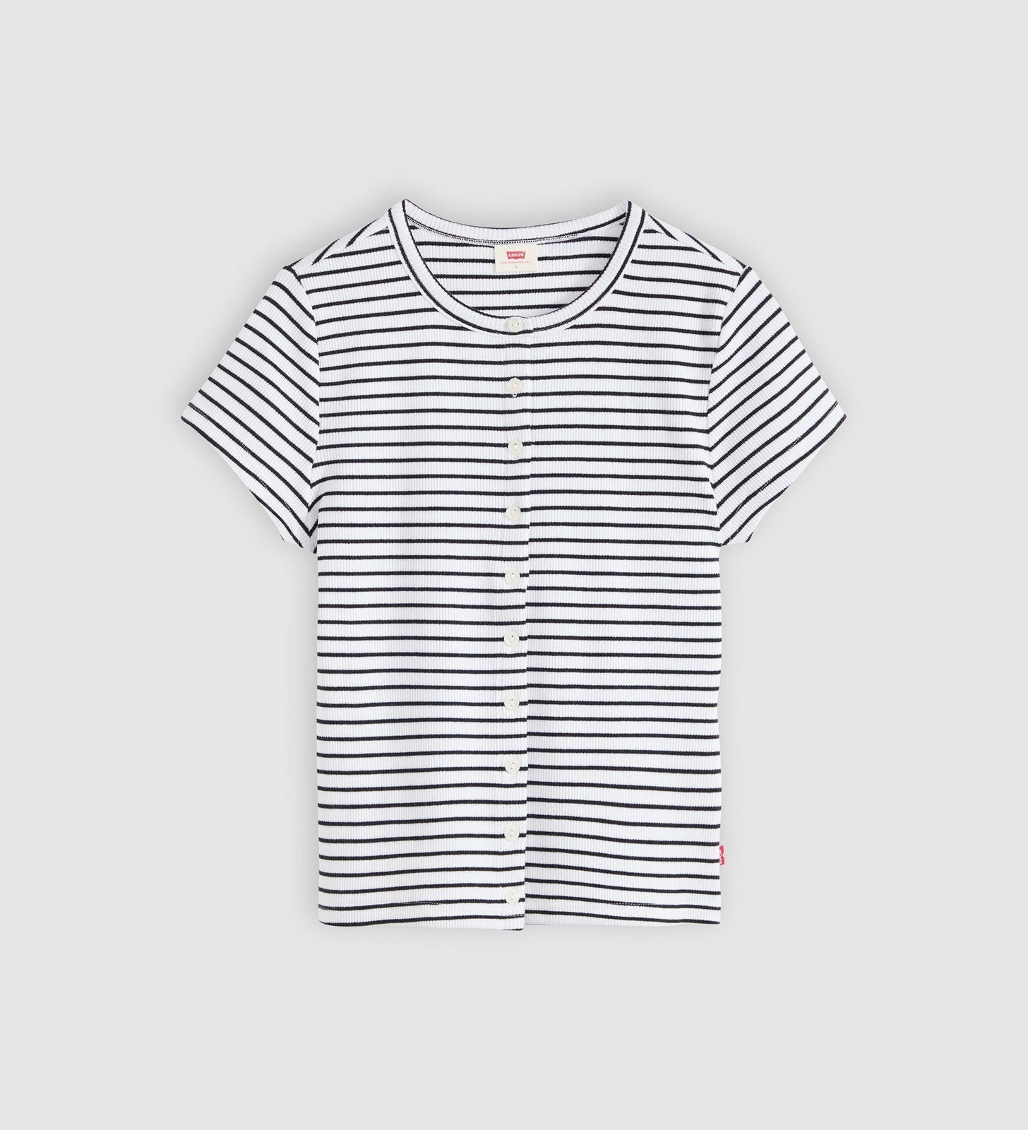 Main 5 - Levi's® Women's Rory Button Short-Sleeve Top - 0086M0003