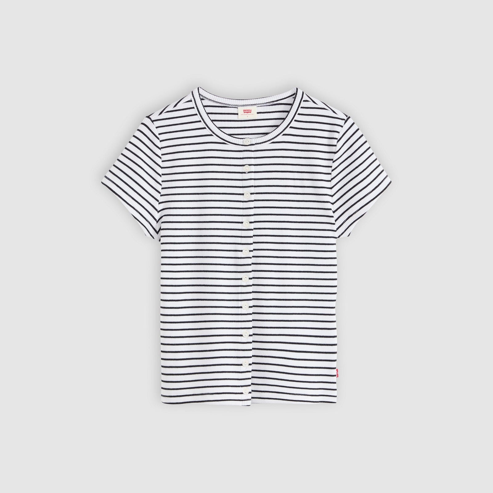 Main 5 - Levi's® Women's Rory Button Short-Sleeve Top - 0086M0003