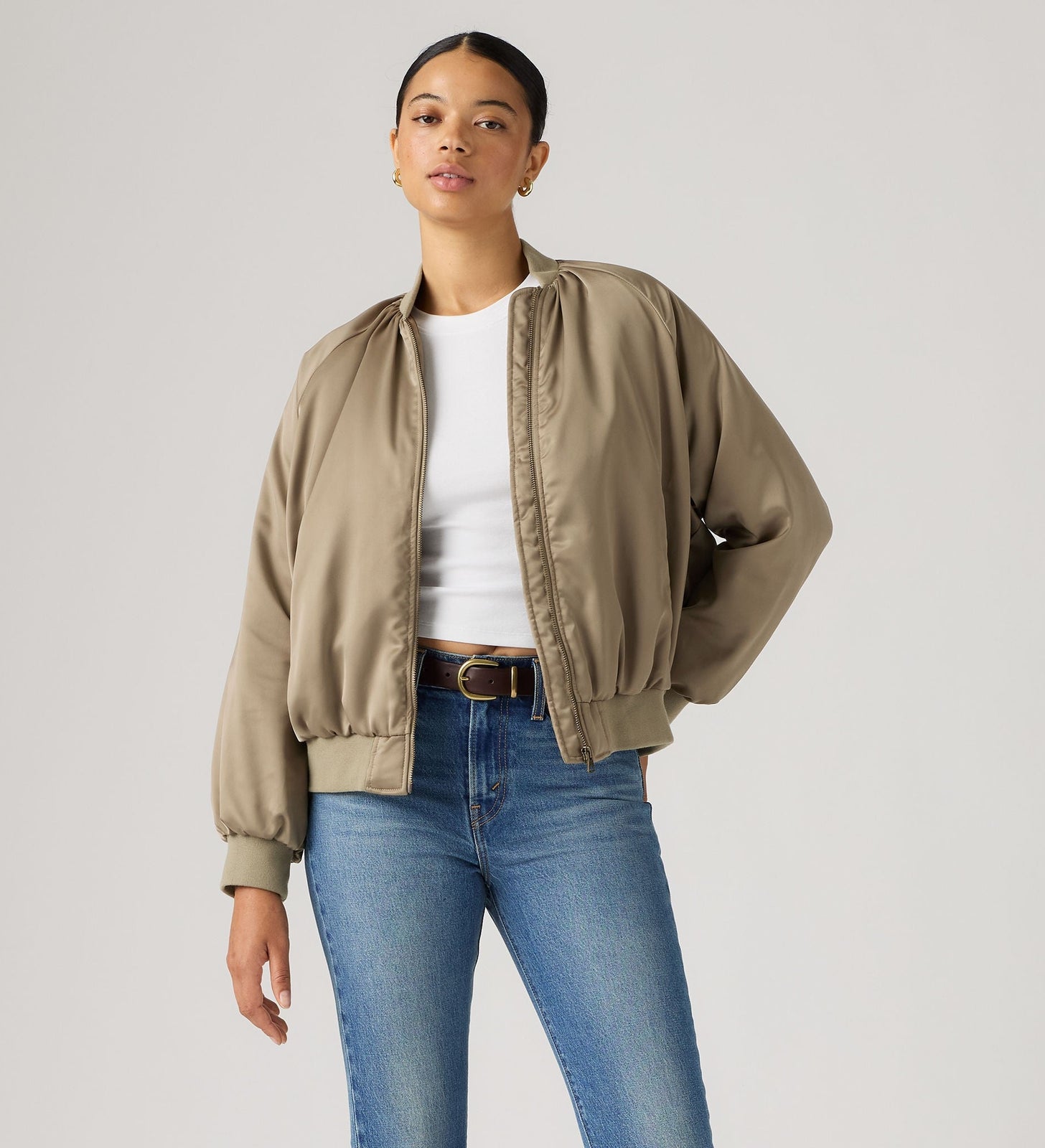 Main 3 - Levi's® Women's Ruth Bomber Jacket - 007UC0000