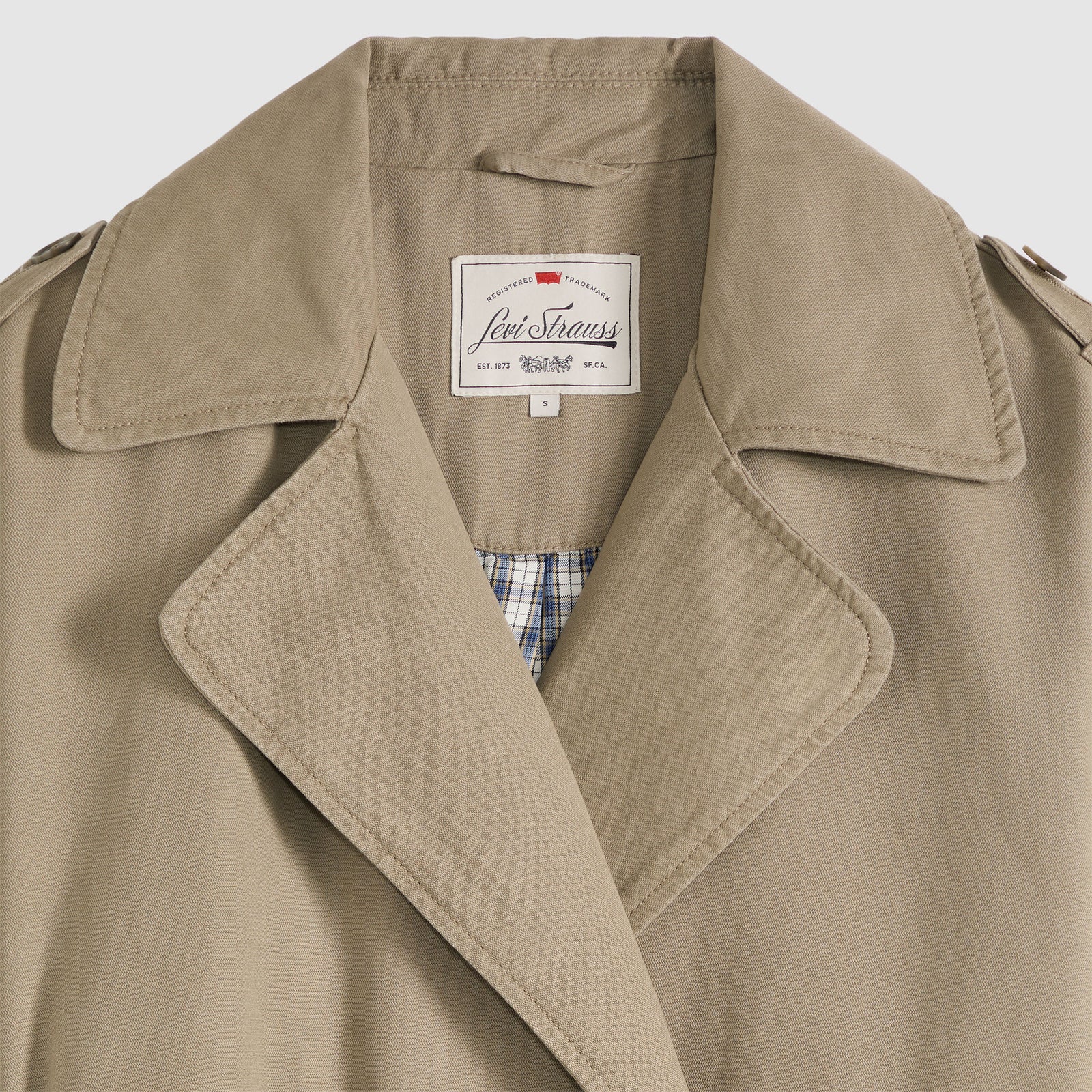 Main 6 - Levi's® Women's Serena Trench Coat - 006RW0004