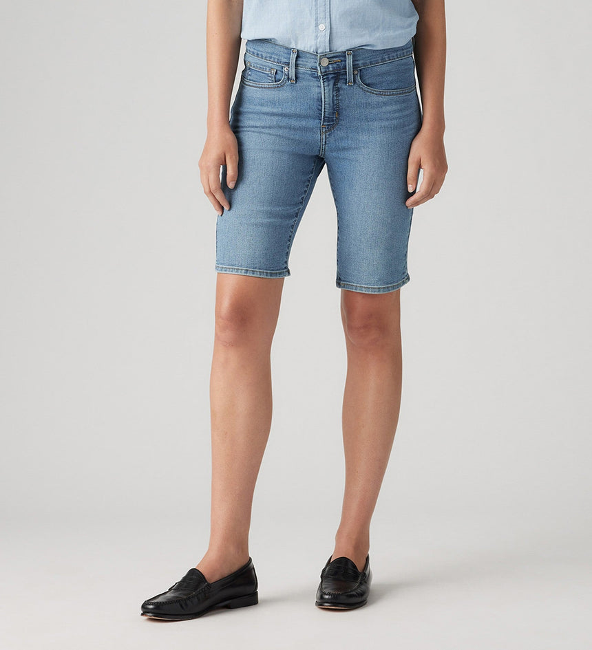 Levi's shaping bermuda shorts top