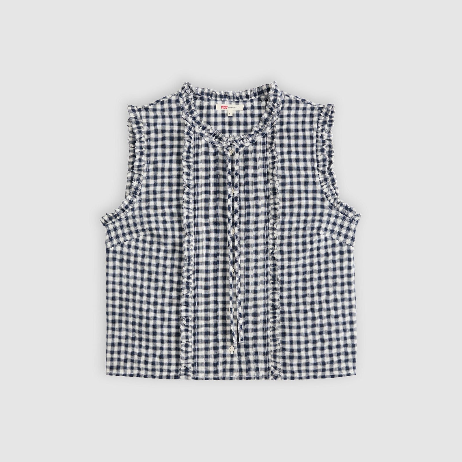 Main 5 - Levi's® Women's Shelby Sleeveless Slim Blouse - 007XG0004