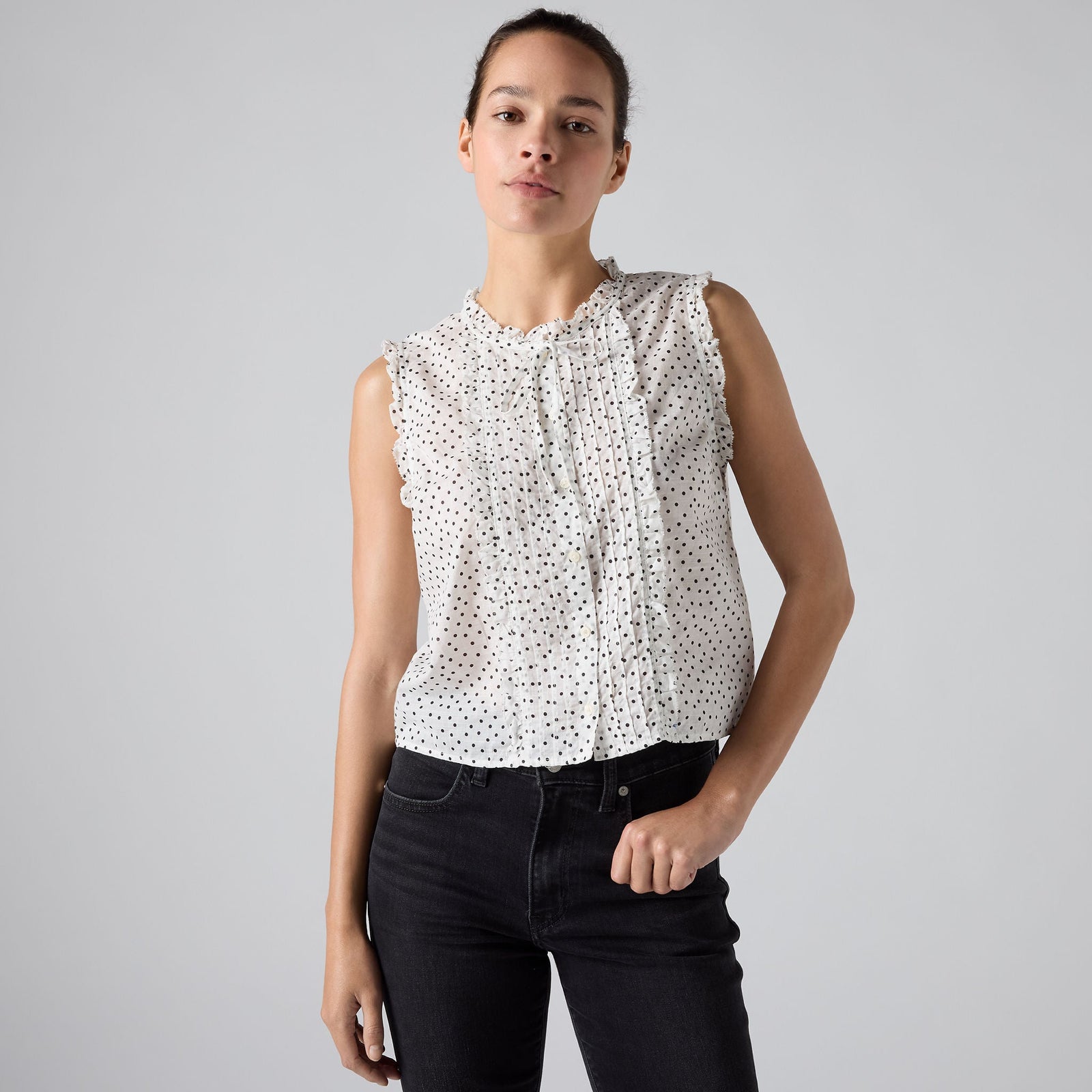 Main 1 - Levi's® Women's Shelby Slim Blouse - 007XG0001