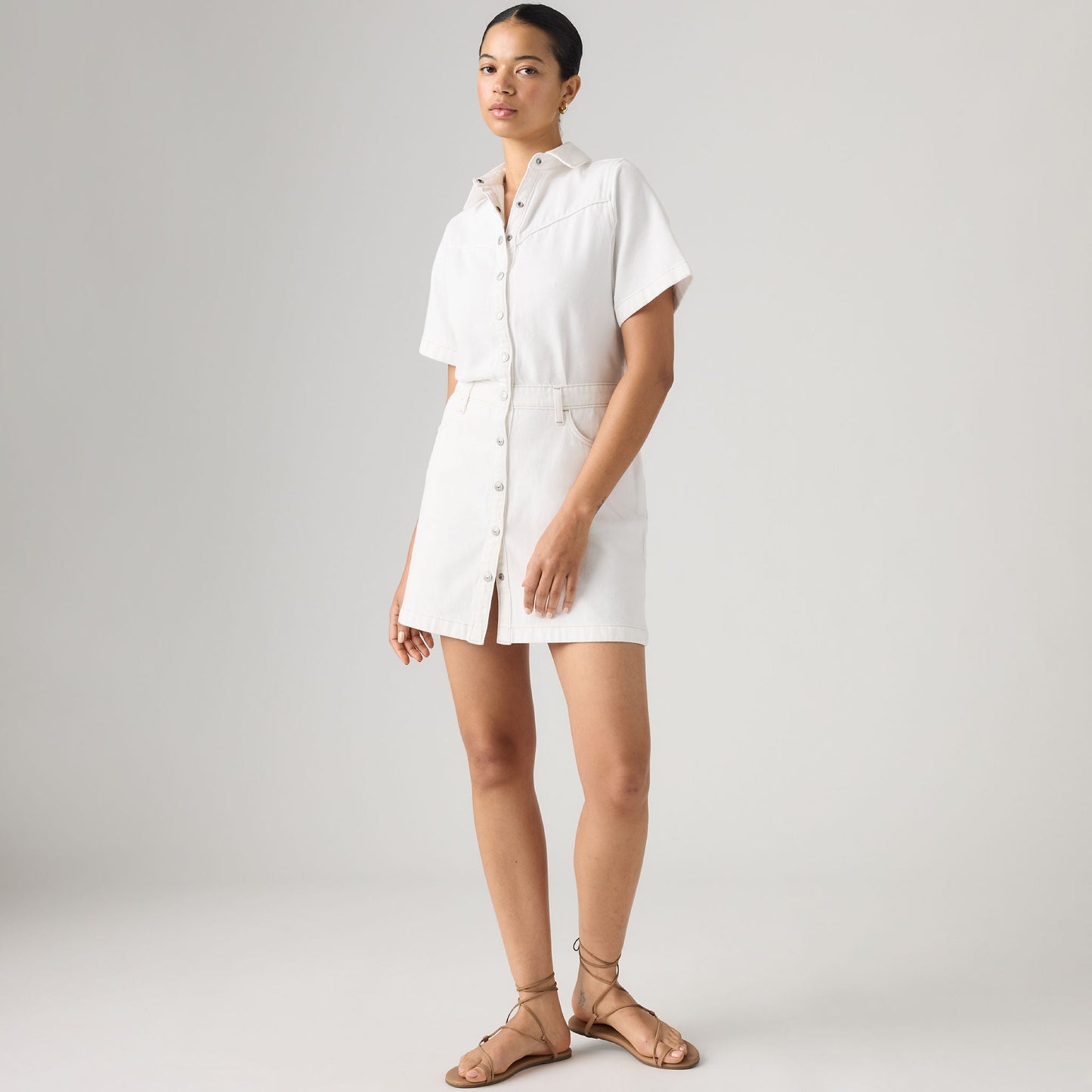 Levi's® Women's Short-Sleeve Logan Western Dress