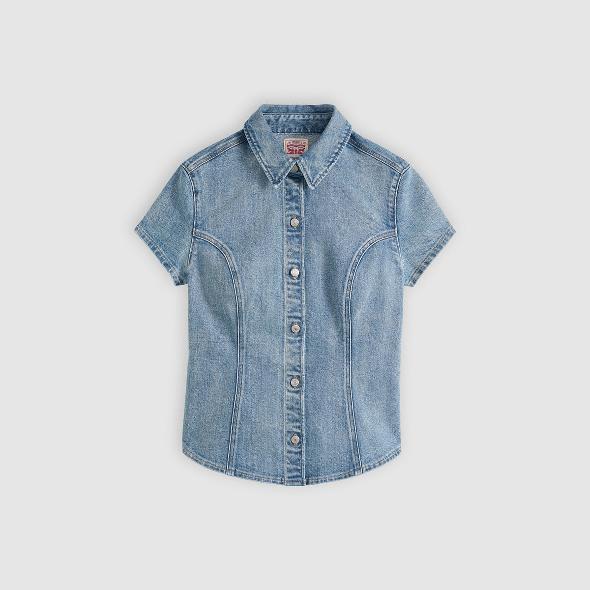 Levi's® Women's Short-Sleeve Shaped Denim Shirt