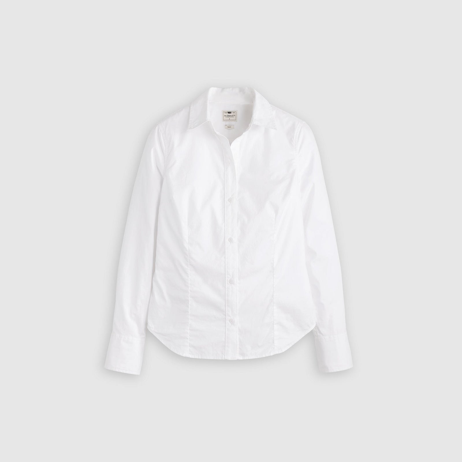 Main 5 - Levi's® Women's Slim Poplin Shirt - 0084R0000