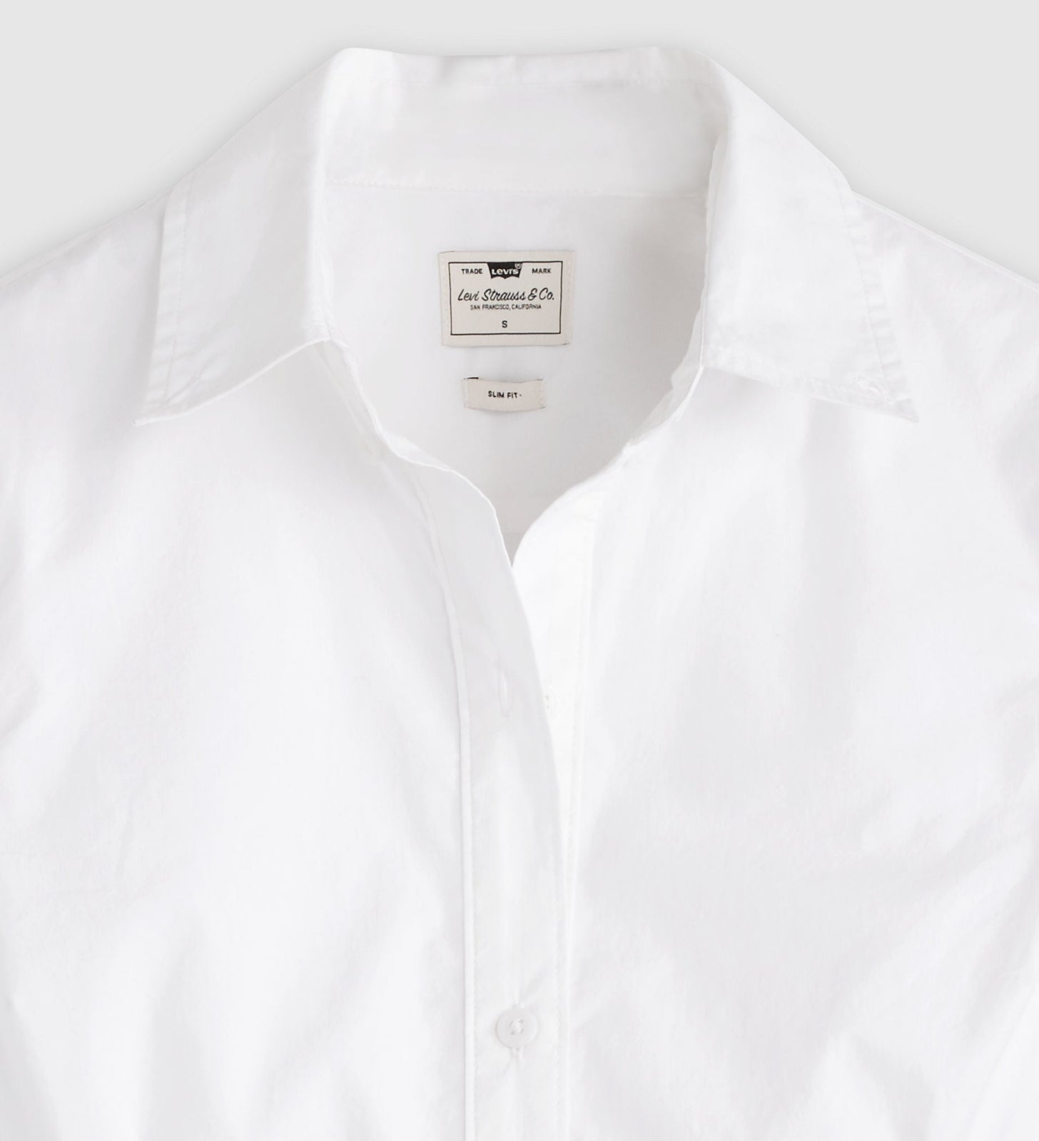 Main 6 - Levi's® Women's Slim Poplin Shirt - 0084R0000