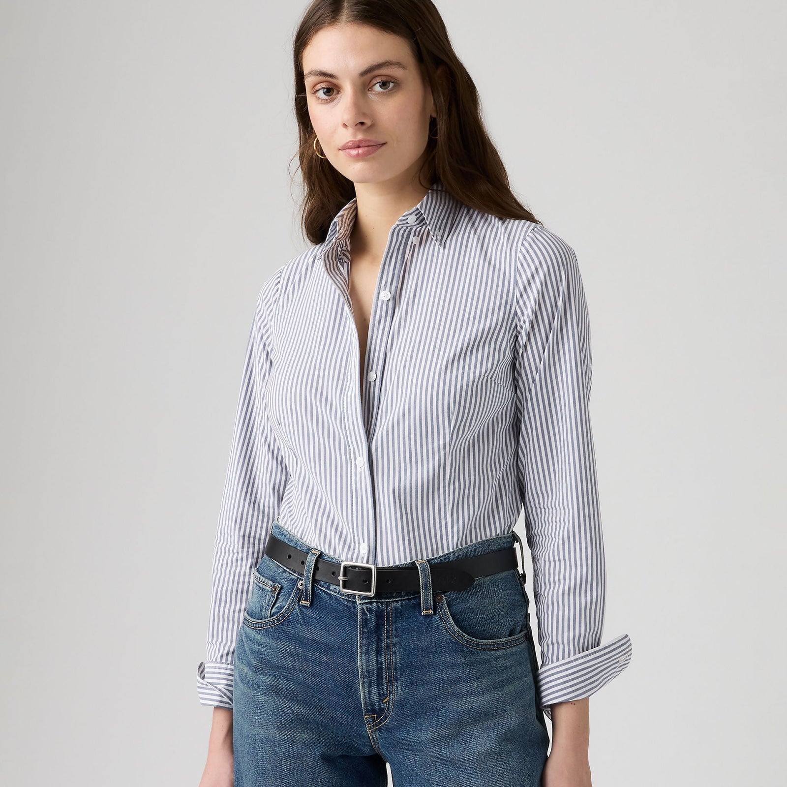Main 1 - Levi's® Women's Slim Poplin Shirt - 0084R0001