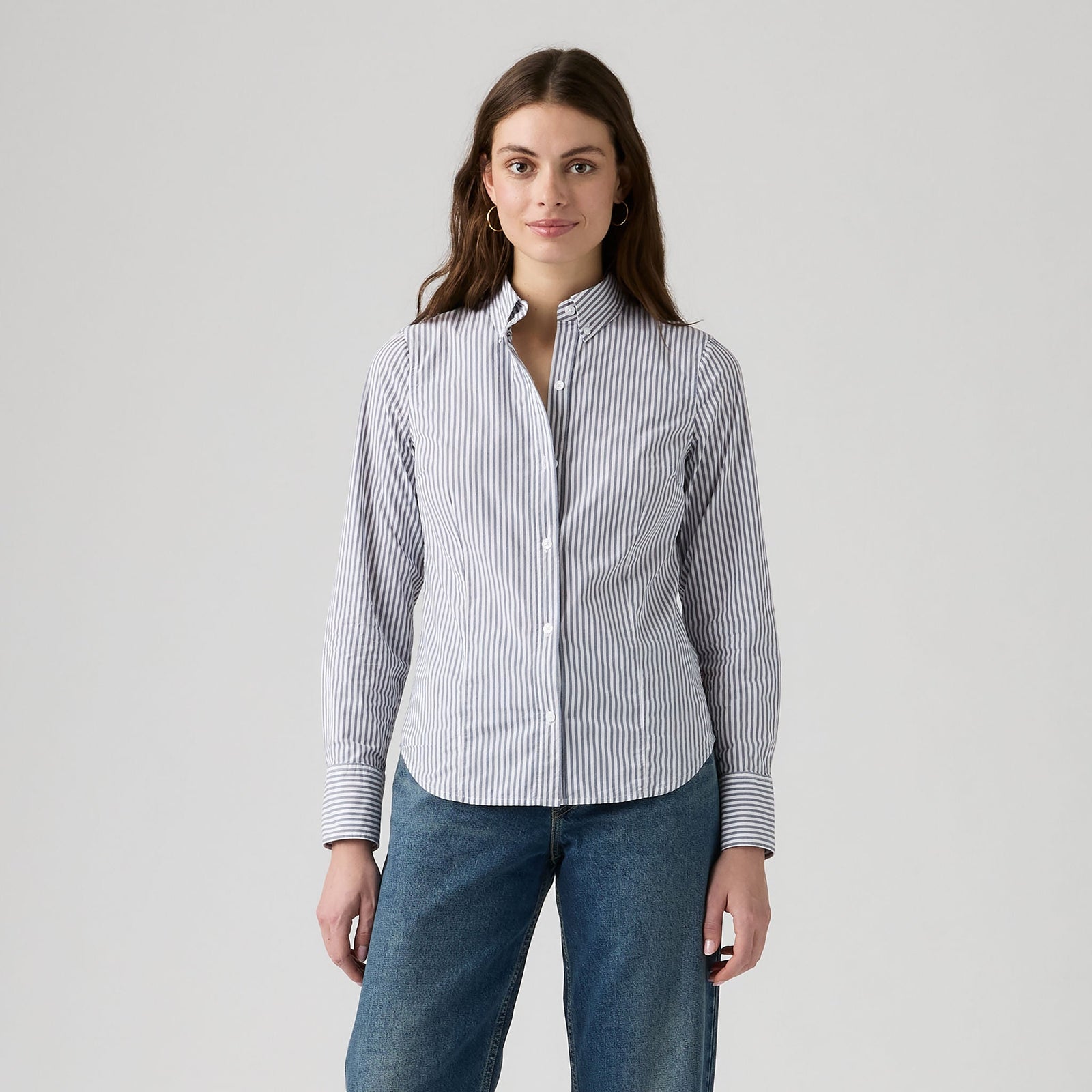 Main 3 - Levi's® Women's Slim Poplin Shirt - 0084R0001