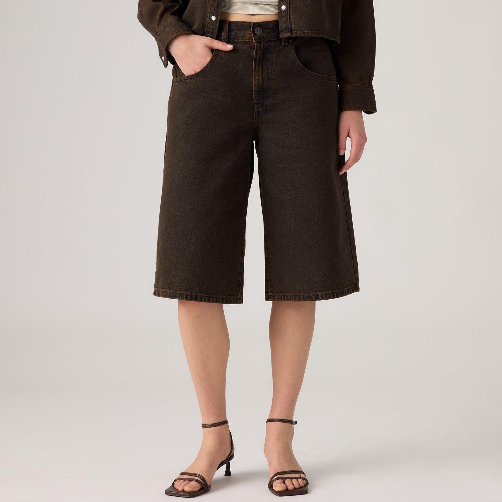 Main 5 - Levi's® Women's Super Baggy Jorts - 005DT0011