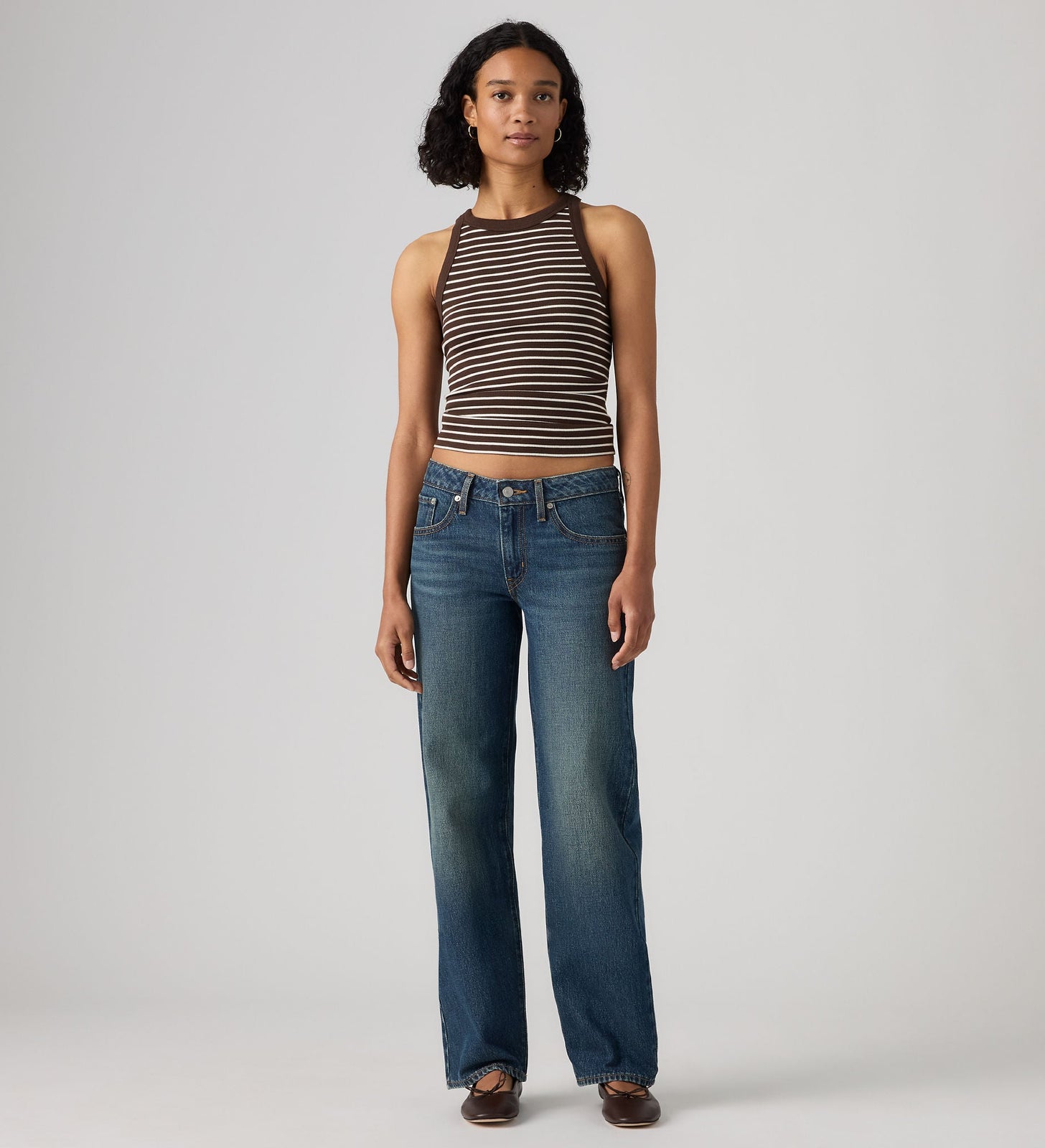 Main 3 - Levi's® Women's Superlow Straight Jeans - 0081X0009