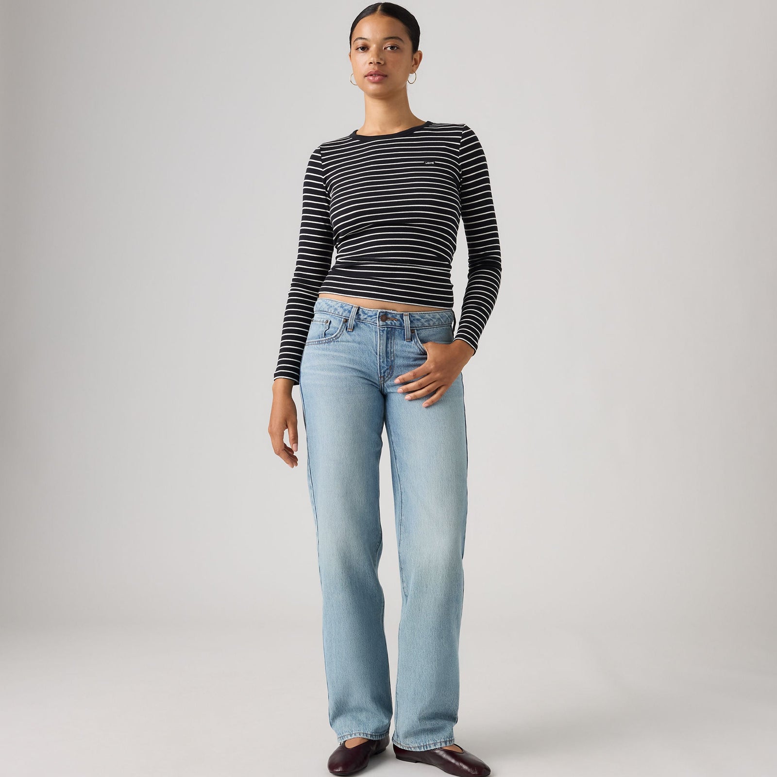 Main 2 - Levi's® Women's Superlow Straight Jeans SCL - 