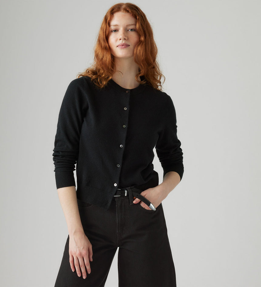 Main 3 - Levi's® Women's Supersoft Crewneck Cardigan - 0037P0000