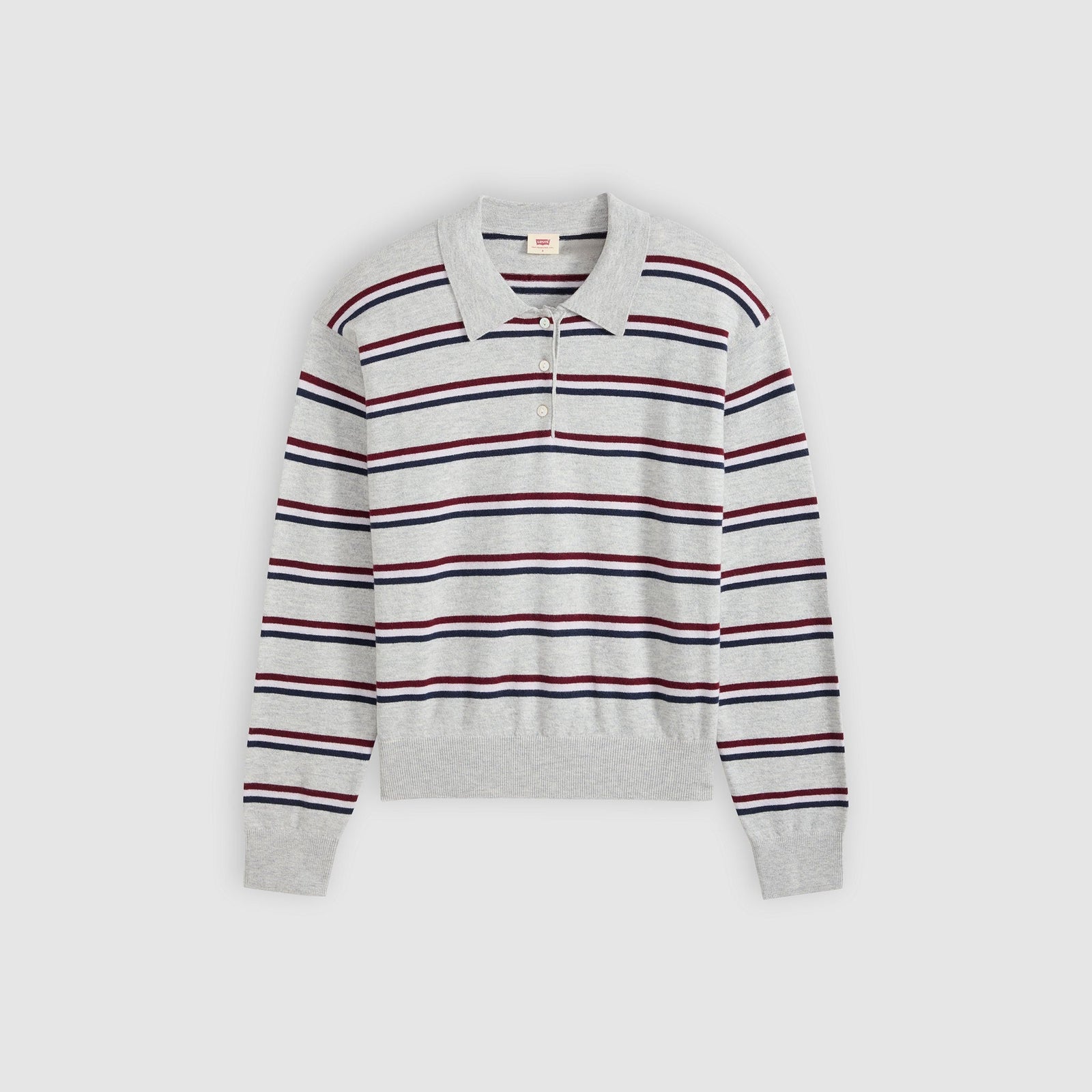 Main 5 - Levi's® Women's Supersoft Long-Sleeve Polo - 007VY0001