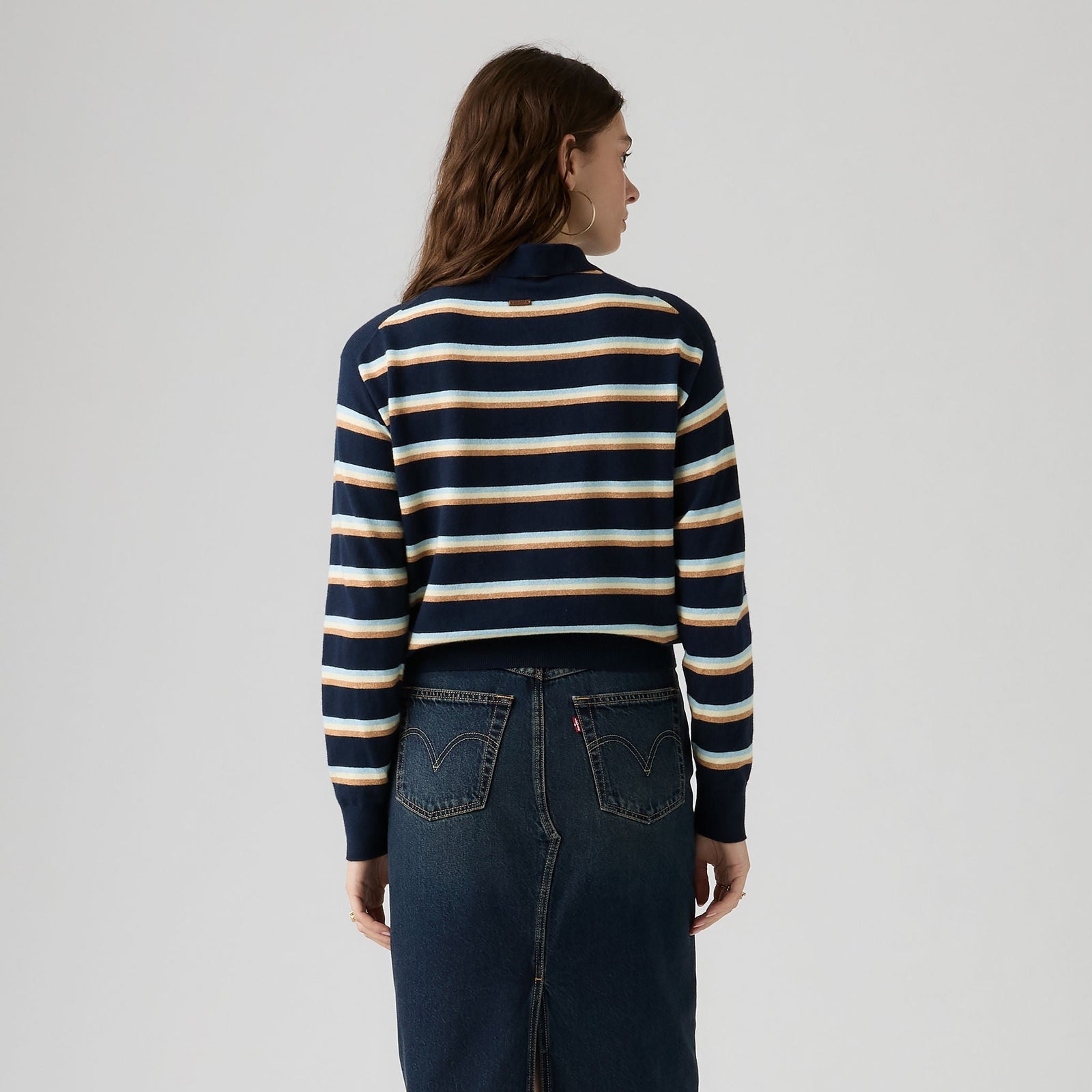 Main 2 - Levi's® Women's Supersoft Long-Sleeve Polo - 007VY0003