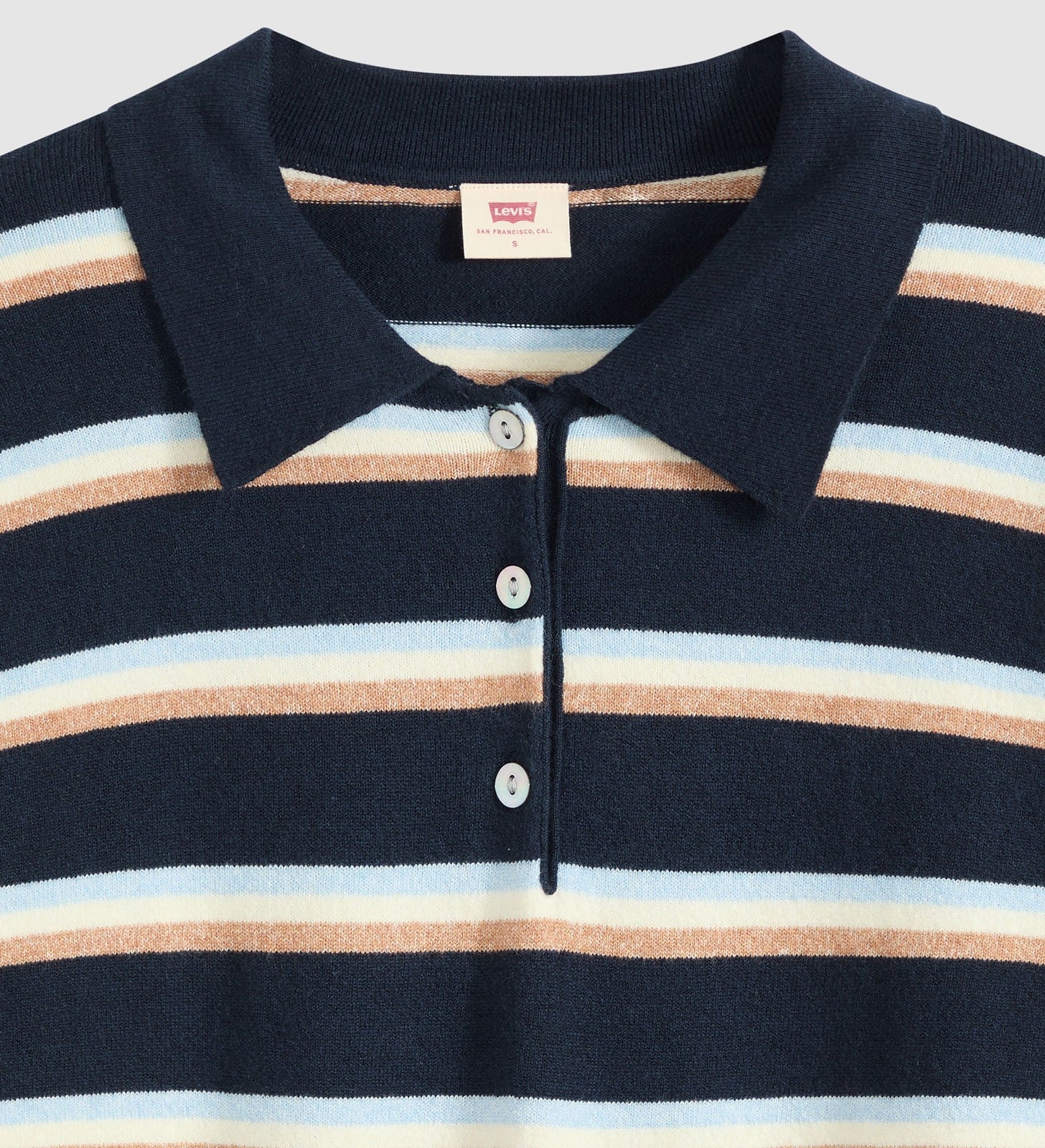 Main 6 - Levi's® Women's Supersoft Long-Sleeve Polo - 007VY0003