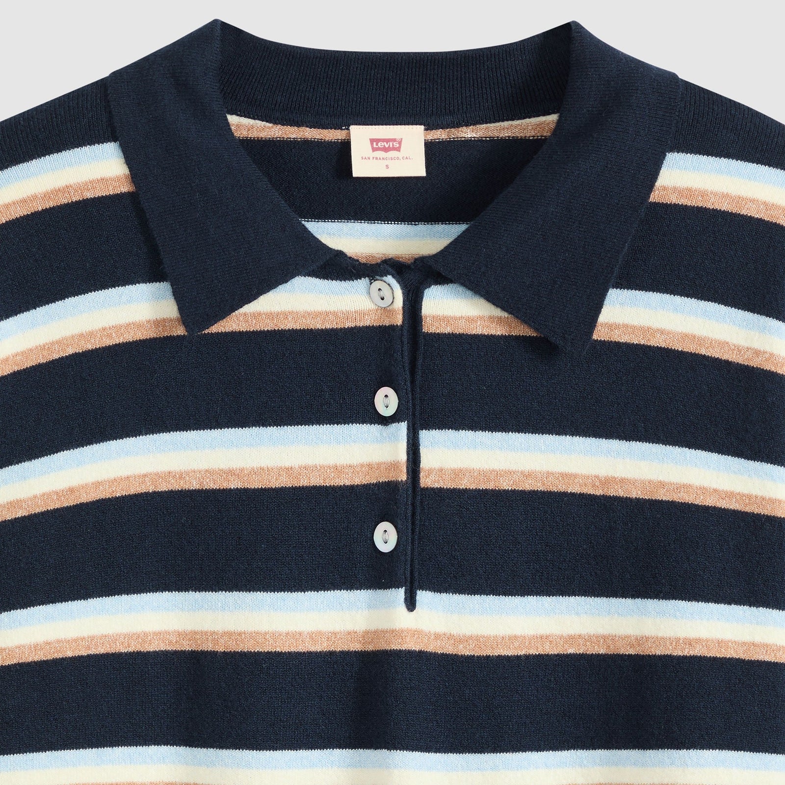 Main 6 - Levi's® Women's Supersoft Long-Sleeve Polo - 007VY0003