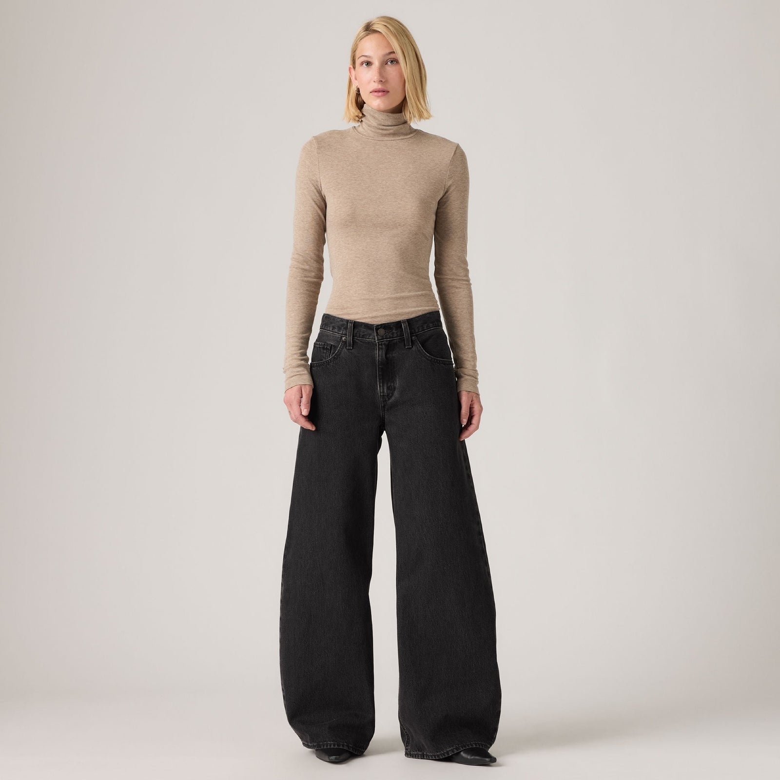 Main 3 - Levi's® Women's Teardrop Wide-Leg Jeans - 0098S0000